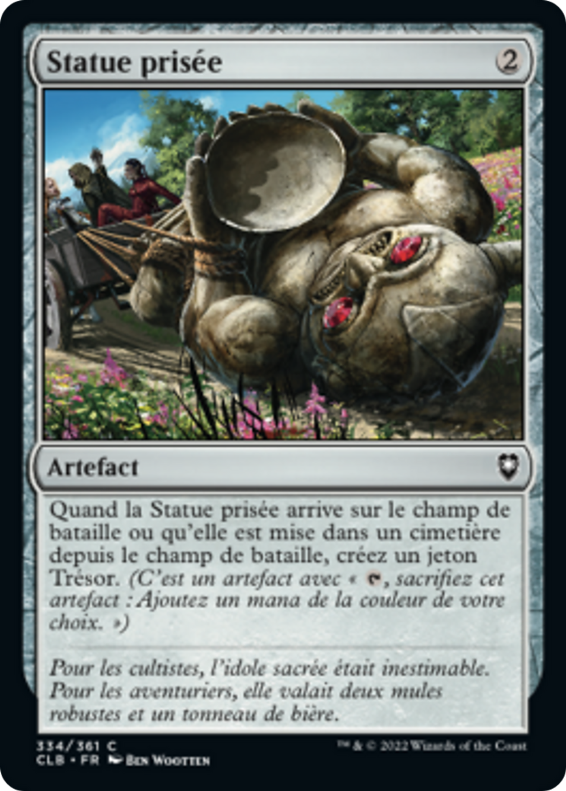 Statue prisée — Commander Legends: Battle for Baldur's Gate — Magic: The Gathering