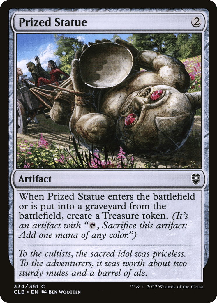 Statue prisée — Commander Legends: Battle for Baldur's Gate — Magic: The Gathering