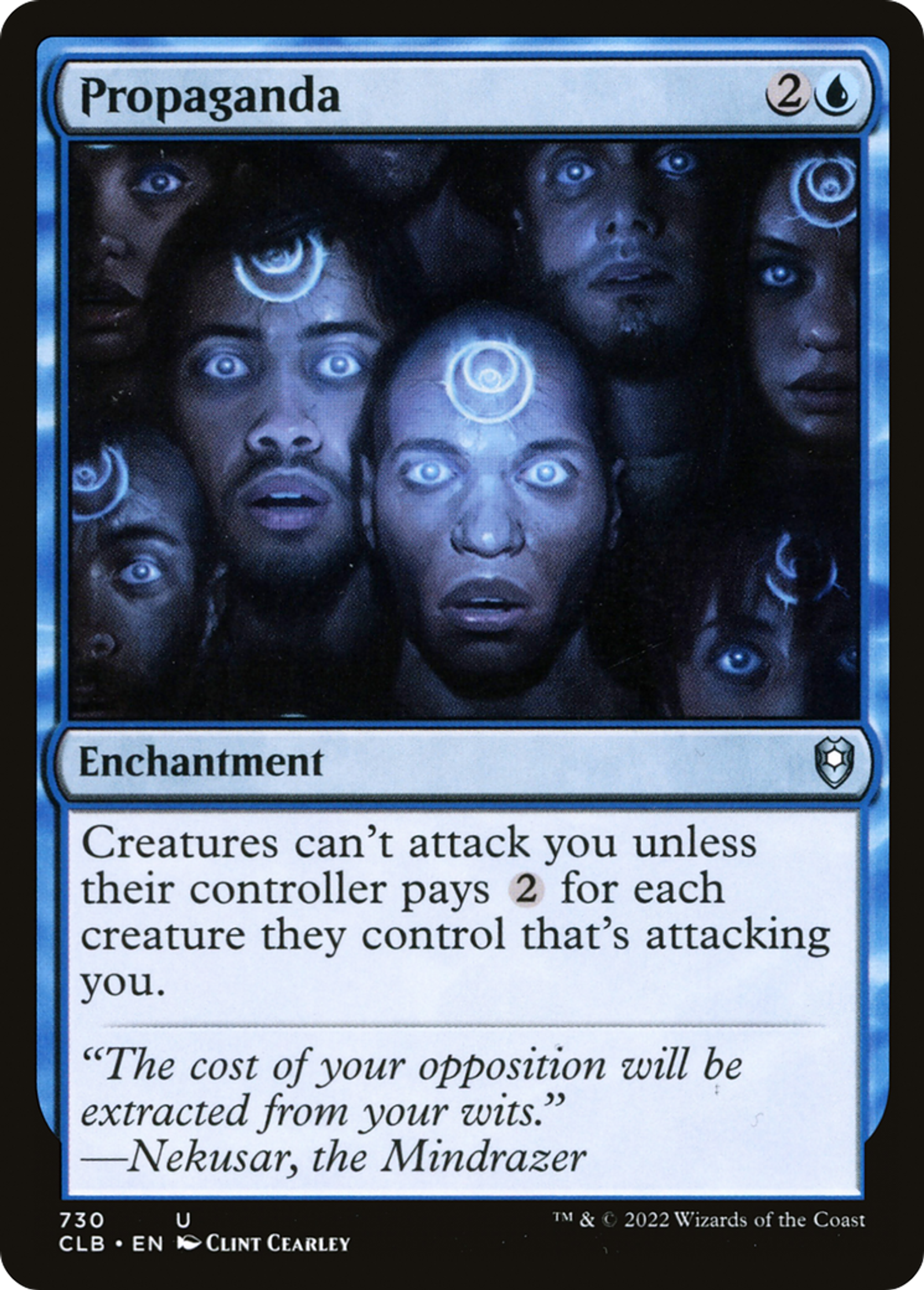 Propaganda — Commander Legends: Battle for Baldur's Gate — Magic: The Gathering