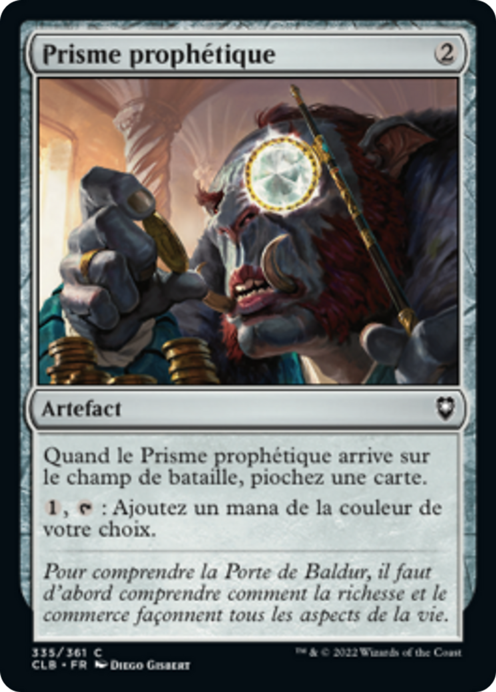 Prisme prophétique — Commander Legends: Battle for Baldur's Gate — Magic: The Gathering