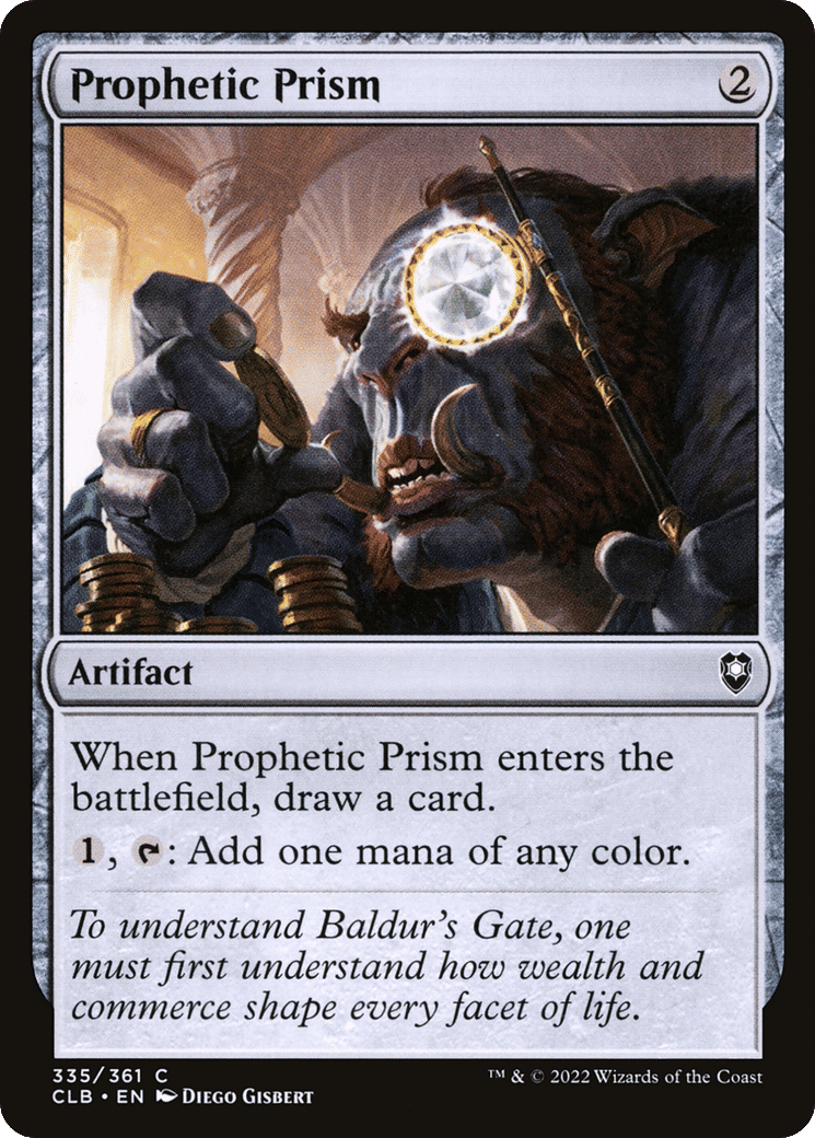Prophetic Prism — Commander Legends: Battle for Baldur's Gate — Magic: The Gathering