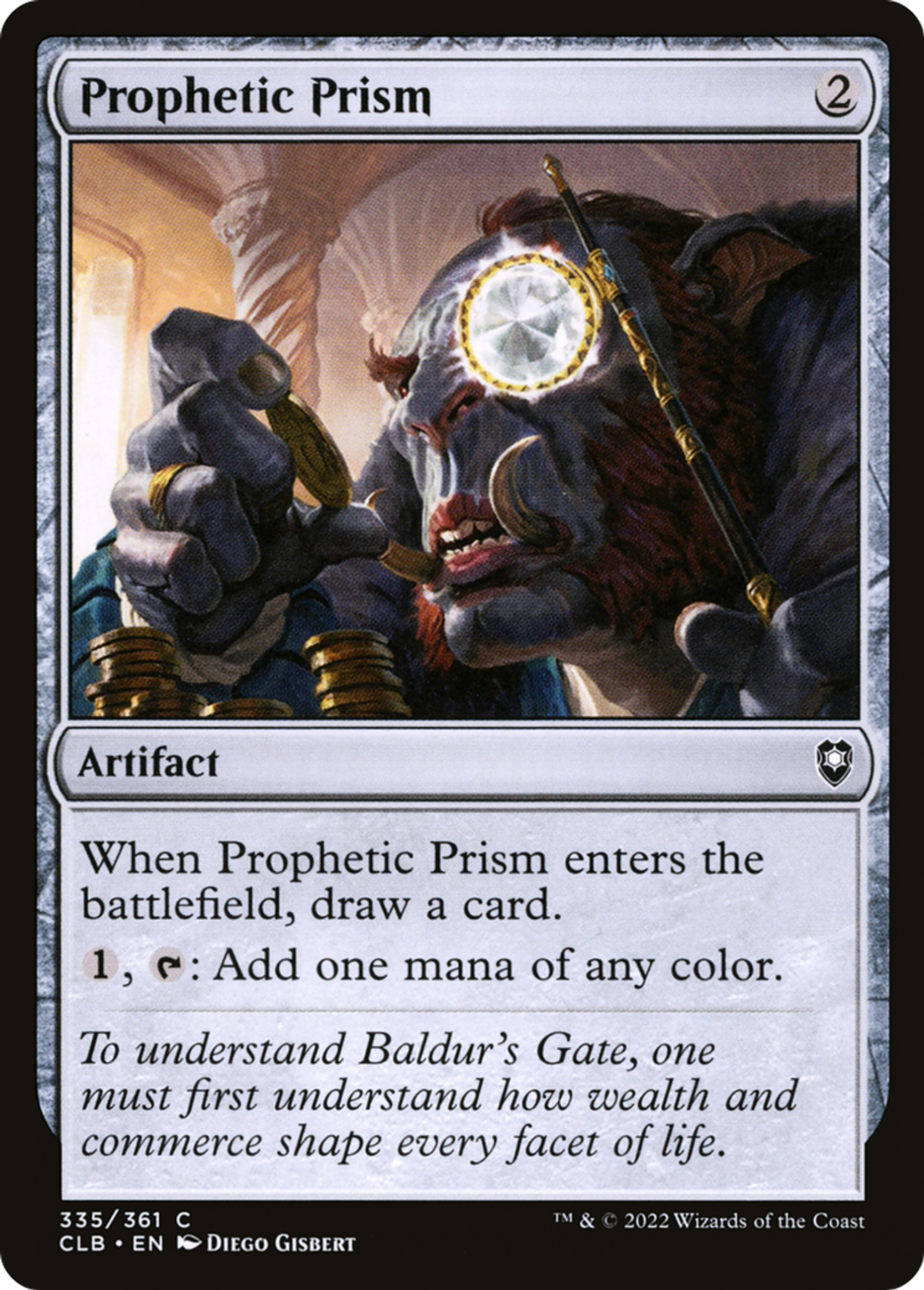 Prophetic Prism — Commander Legends: Battle for Baldur's Gate — Magic: The Gathering