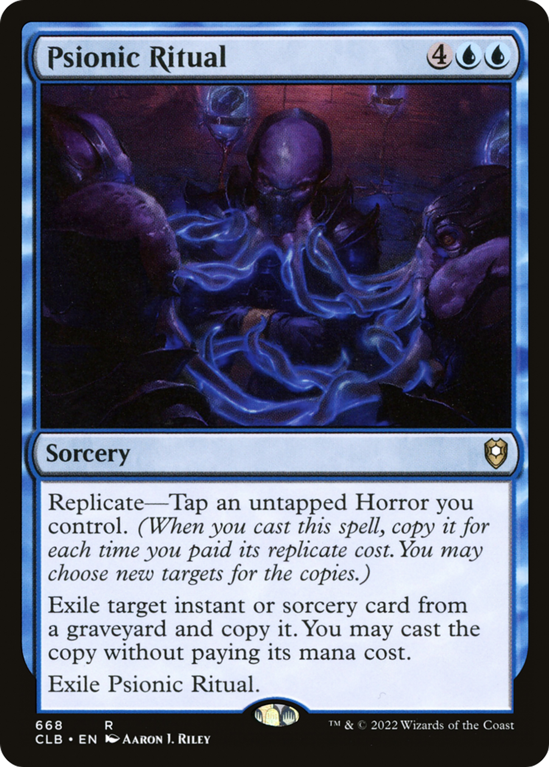 Psionic Ritual — Commander Legends: Battle for Baldur's Gate — Magic: The Gathering
