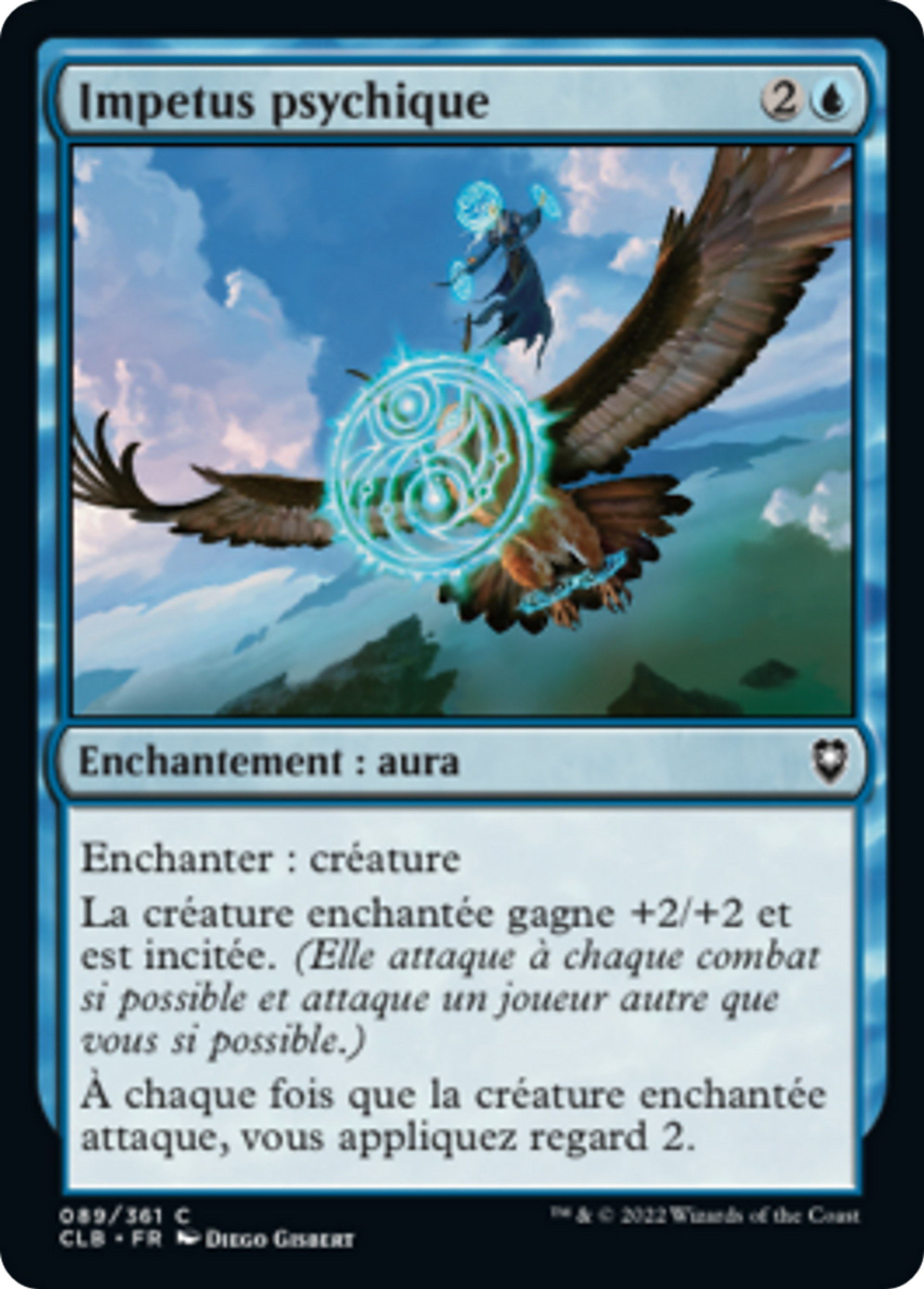 Impetus psychique — Commander Legends: Battle for Baldur's Gate — Magic: The Gathering