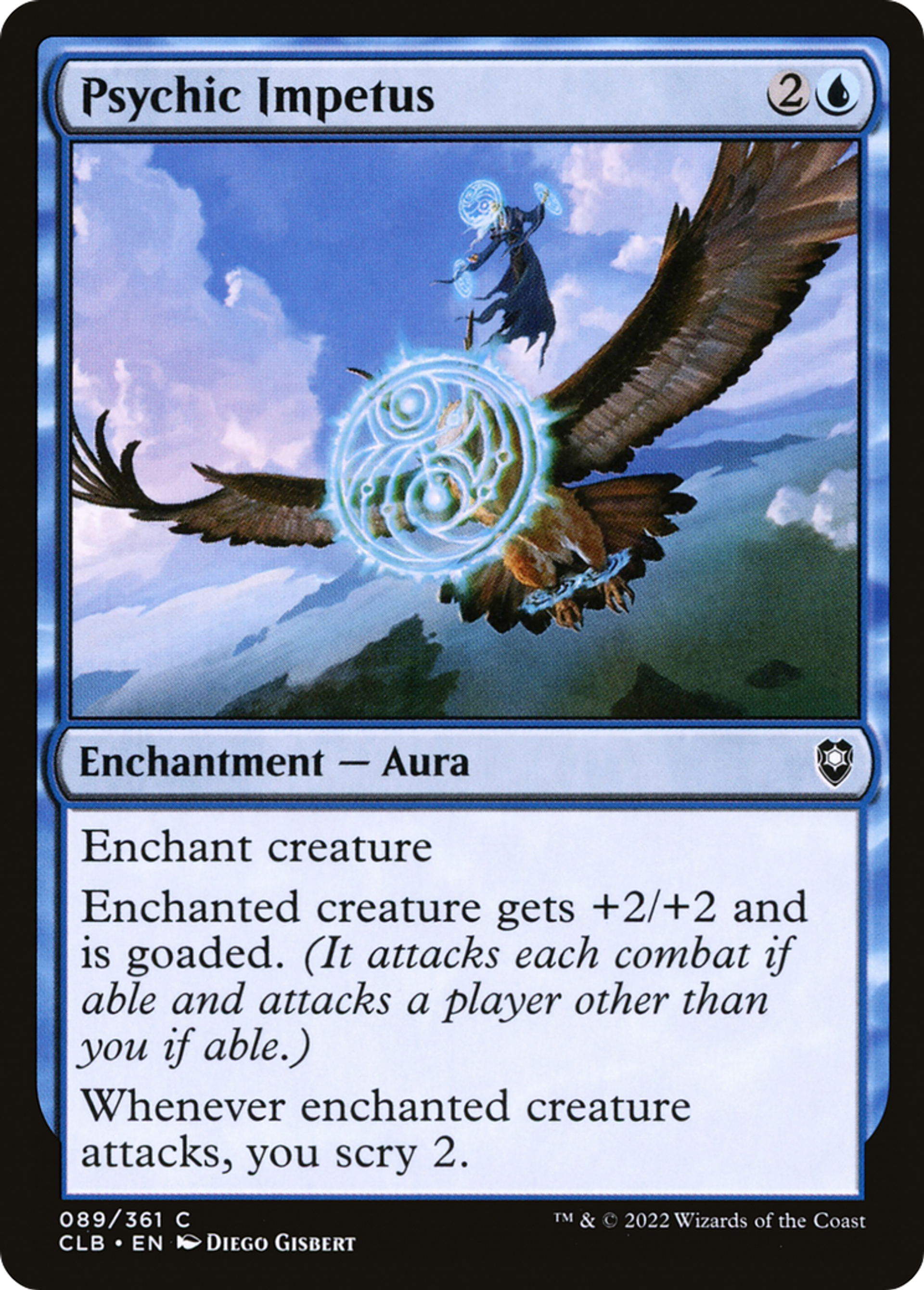 Psychic Impetus — Commander Legends: Battle for Baldur's Gate — Magic: The Gathering