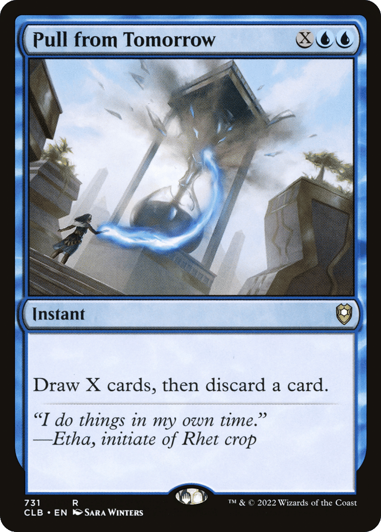 Pull from Tomorrow — Commander Legends: Battle for Baldur's Gate — Magic: The Gathering