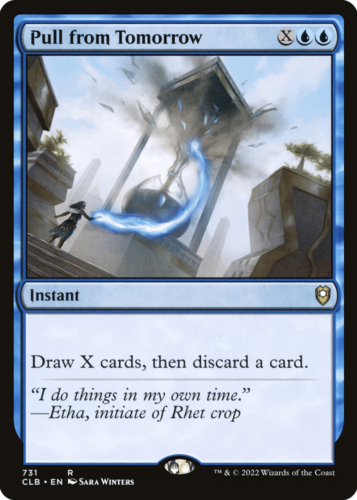 Pull from Tomorrow from Commander Legends: Battle for Baldur's Gate - Magic: The Gathering