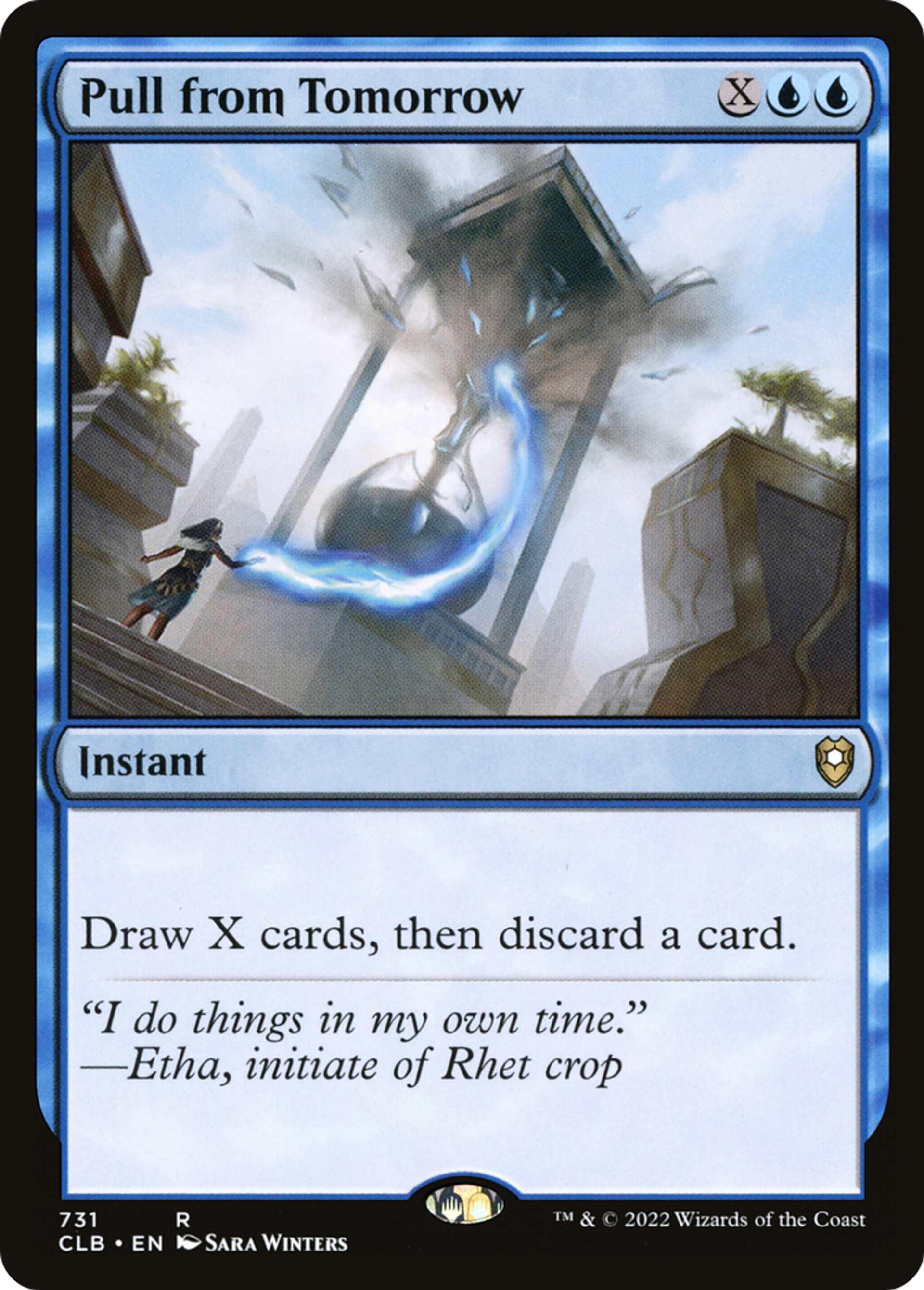 Pull from Tomorrow — Commander Legends: Battle for Baldur's Gate — Magic: The Gathering