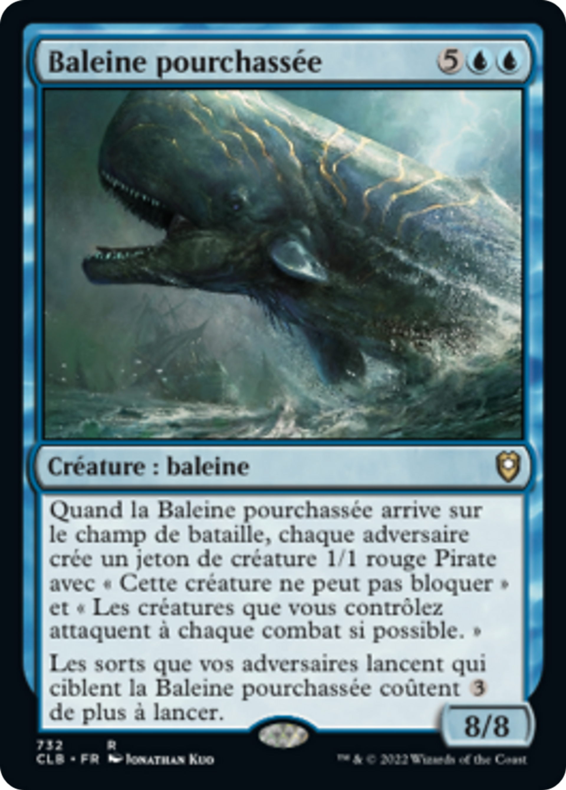 Baleine pourchassée — Commander Legends: Battle for Baldur's Gate — Magic: The Gathering