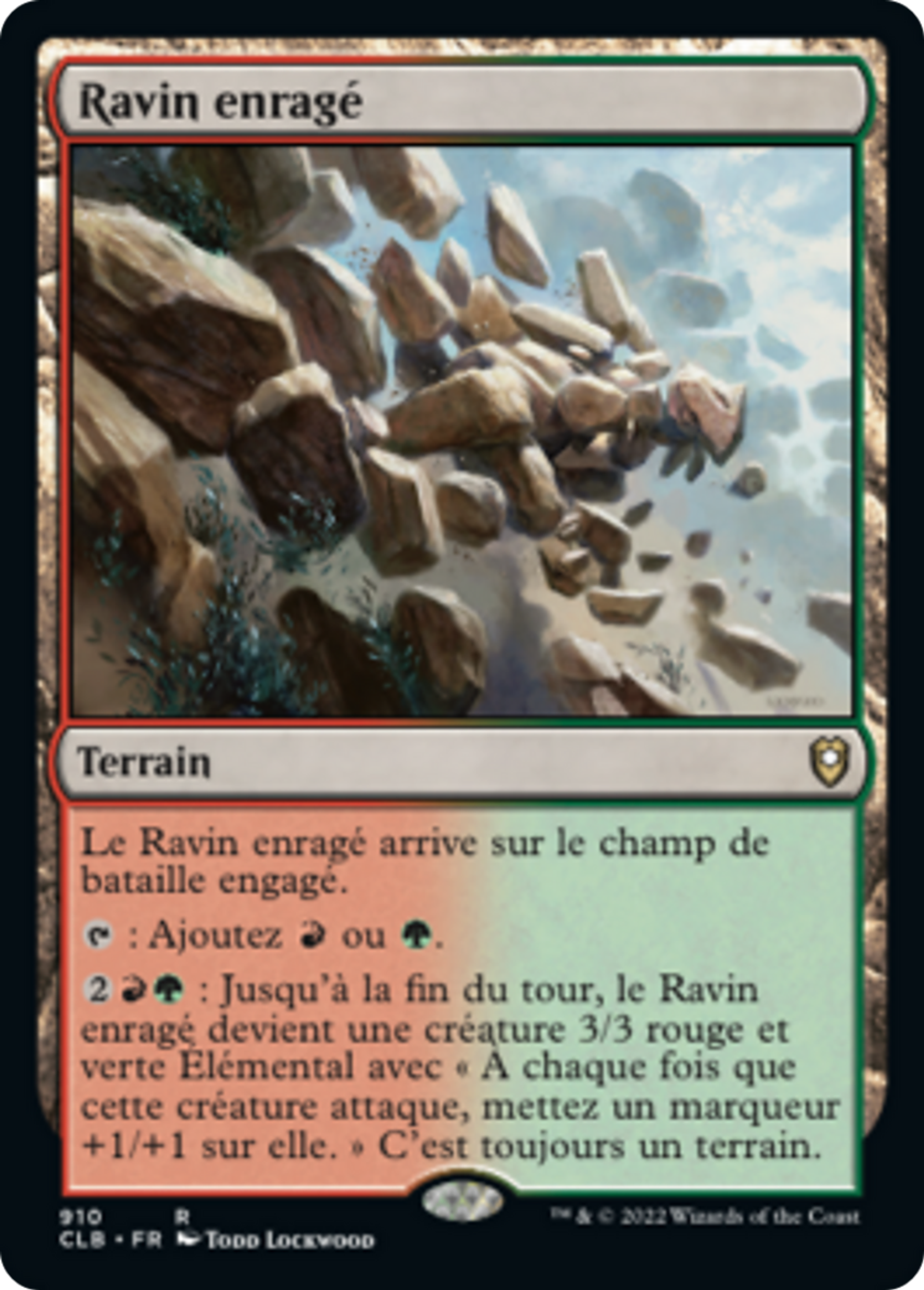 Ravin enragé — Commander Legends: Battle for Baldur's Gate — Magic: The Gathering