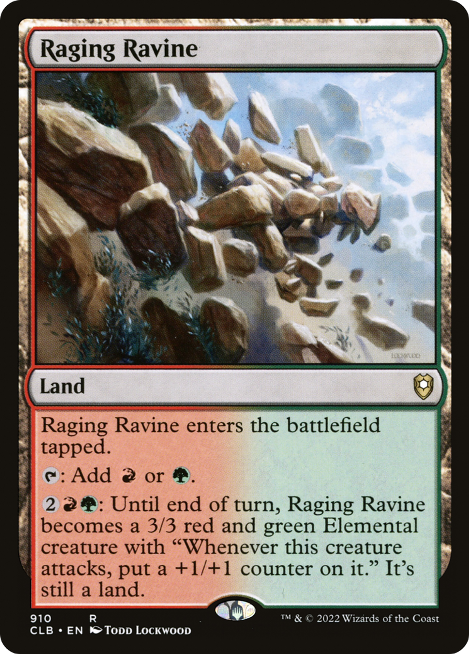 Ravin enragé — Commander Legends: Battle for Baldur's Gate — Magic: The Gathering