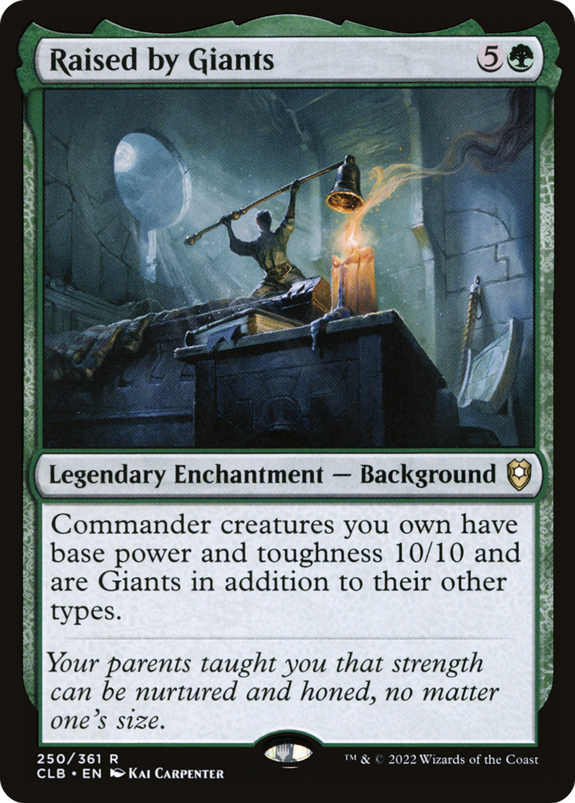Raised by Giants — Commander Legends: Battle for Baldur's Gate — Magic: The Gathering