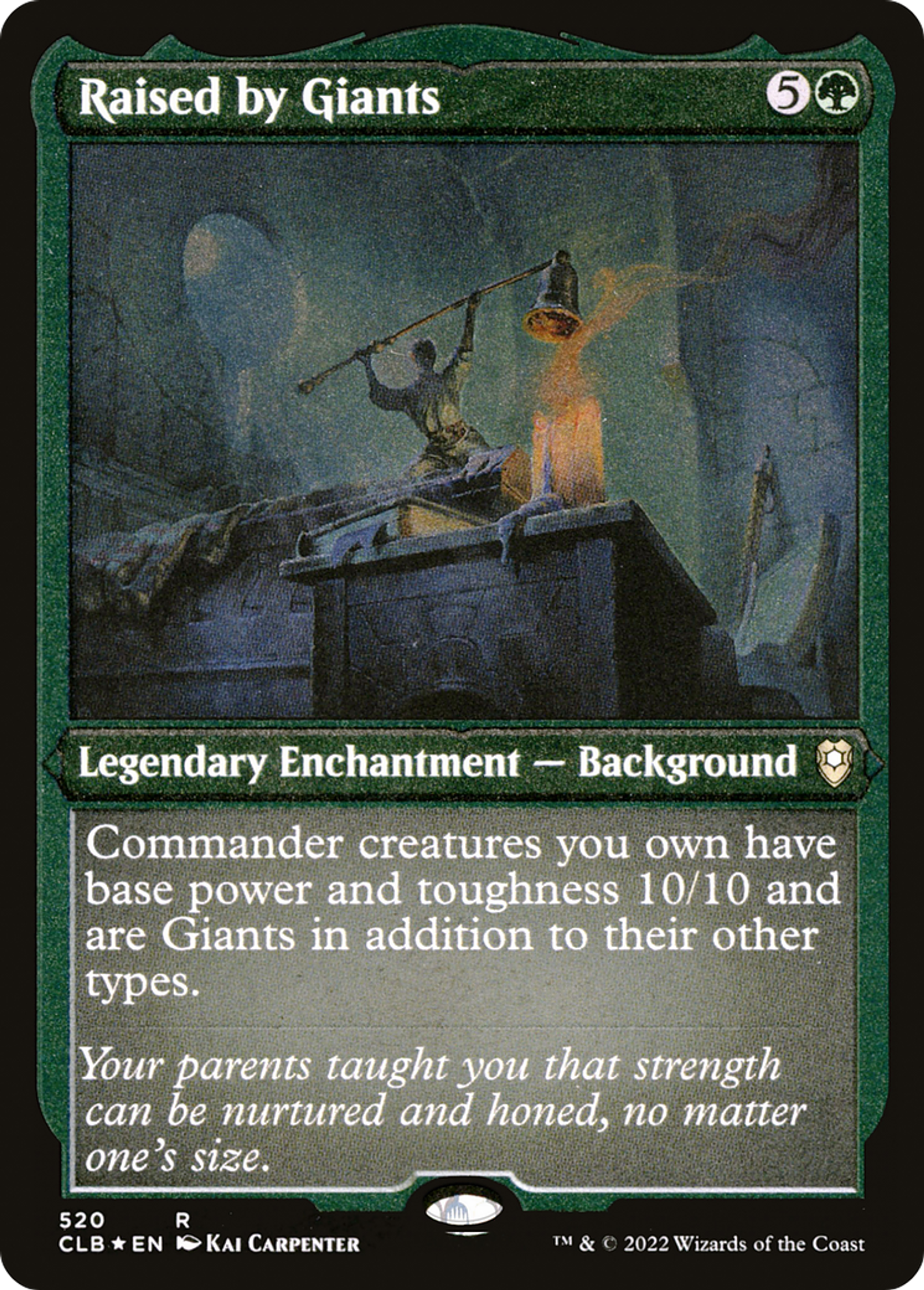 Raised by Giants — Commander Legends: Battle for Baldur's Gate — Magic: The Gathering
