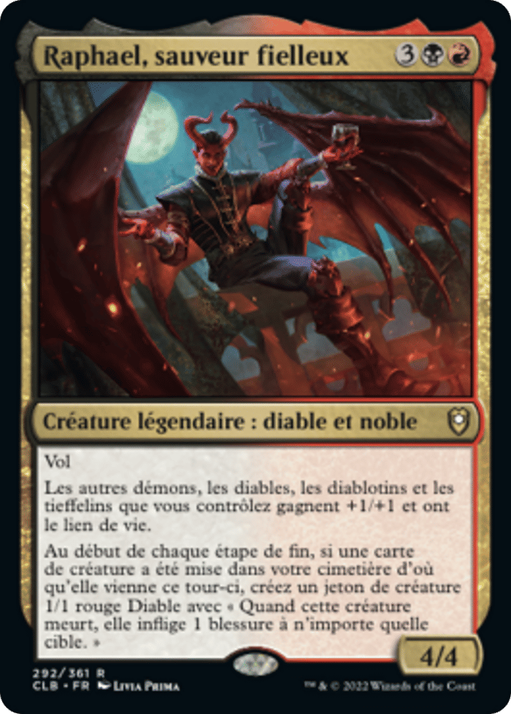 Raphael, sauveur fielleux — Commander Legends: Battle for Baldur's Gate — Magic: The Gathering