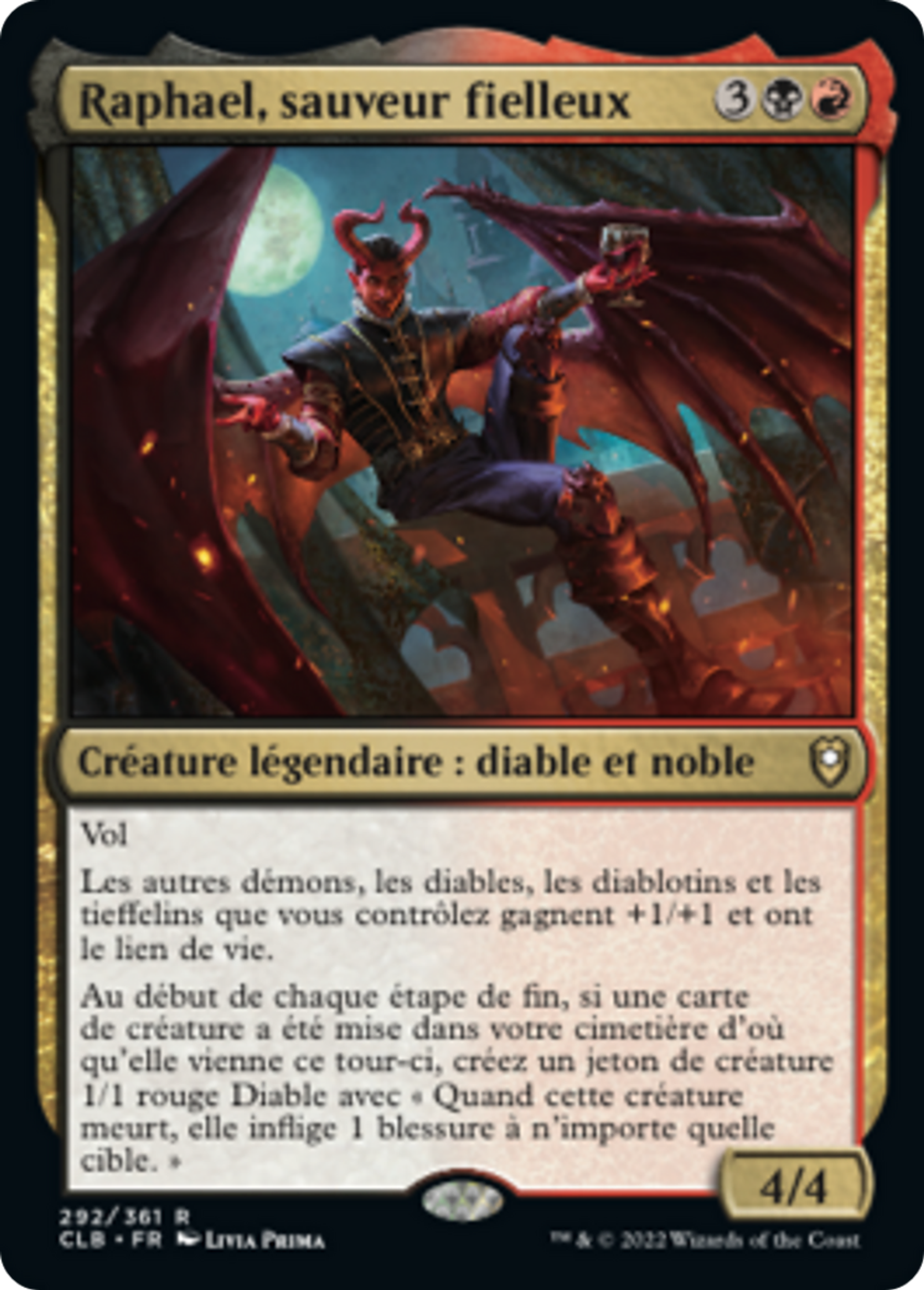 Raphael, sauveur fielleux — Commander Legends: Battle for Baldur's Gate — Magic: The Gathering