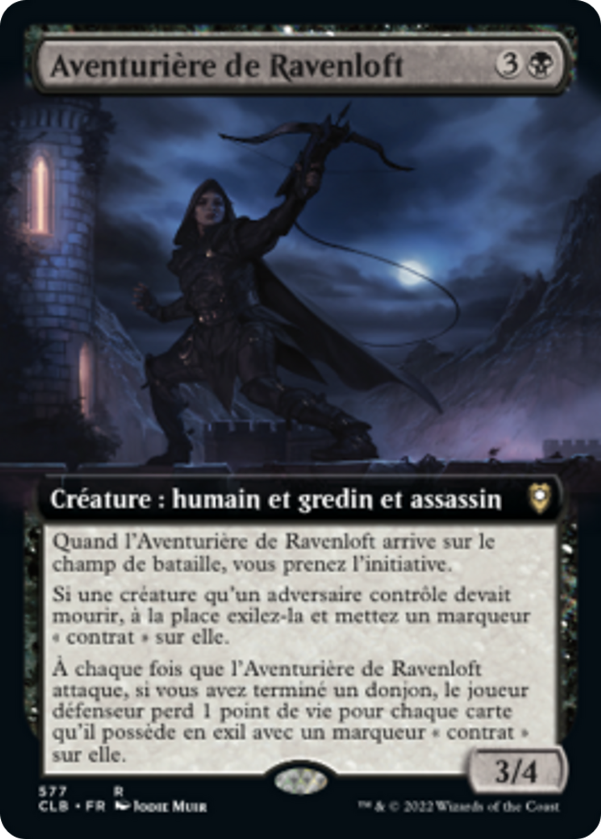 Aventurière de Ravenloft — Commander Legends: Battle for Baldur's Gate — Magic: The Gathering