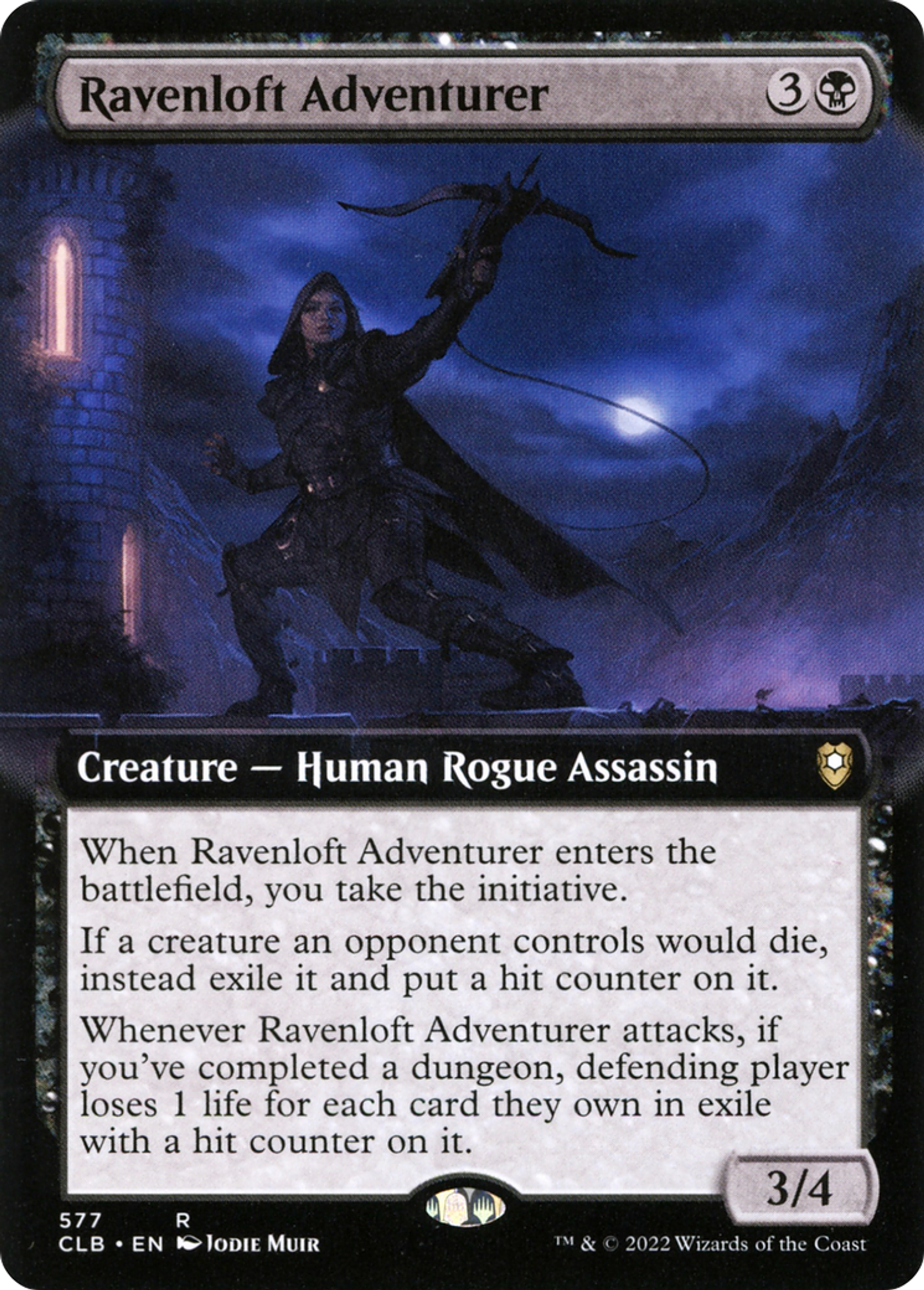 Ravenloft Adventurer — Commander Legends: Battle for Baldur's Gate — Magic: The Gathering