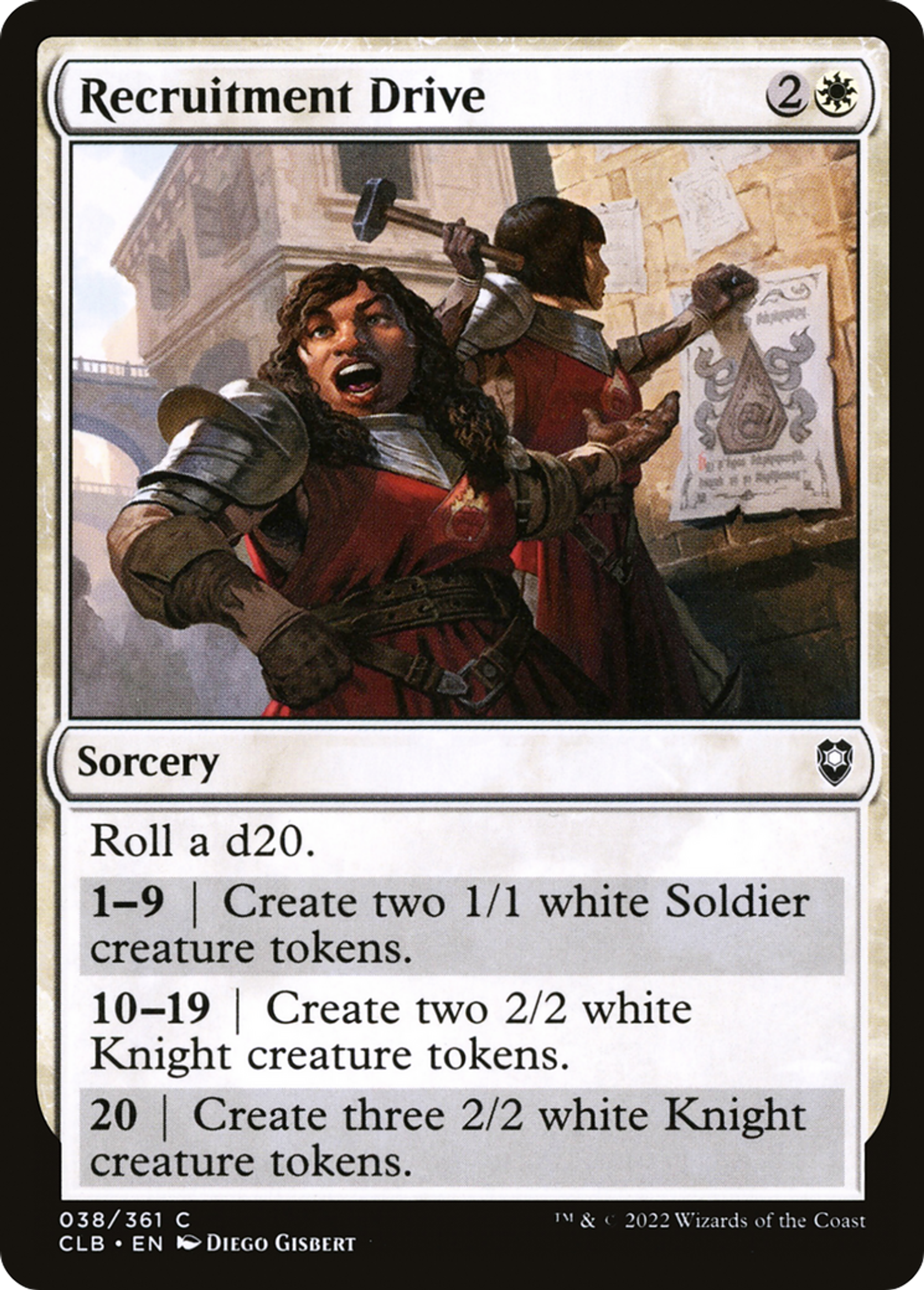Recruitment Drive — Commander Legends: Battle for Baldur's Gate — Magic: The Gathering