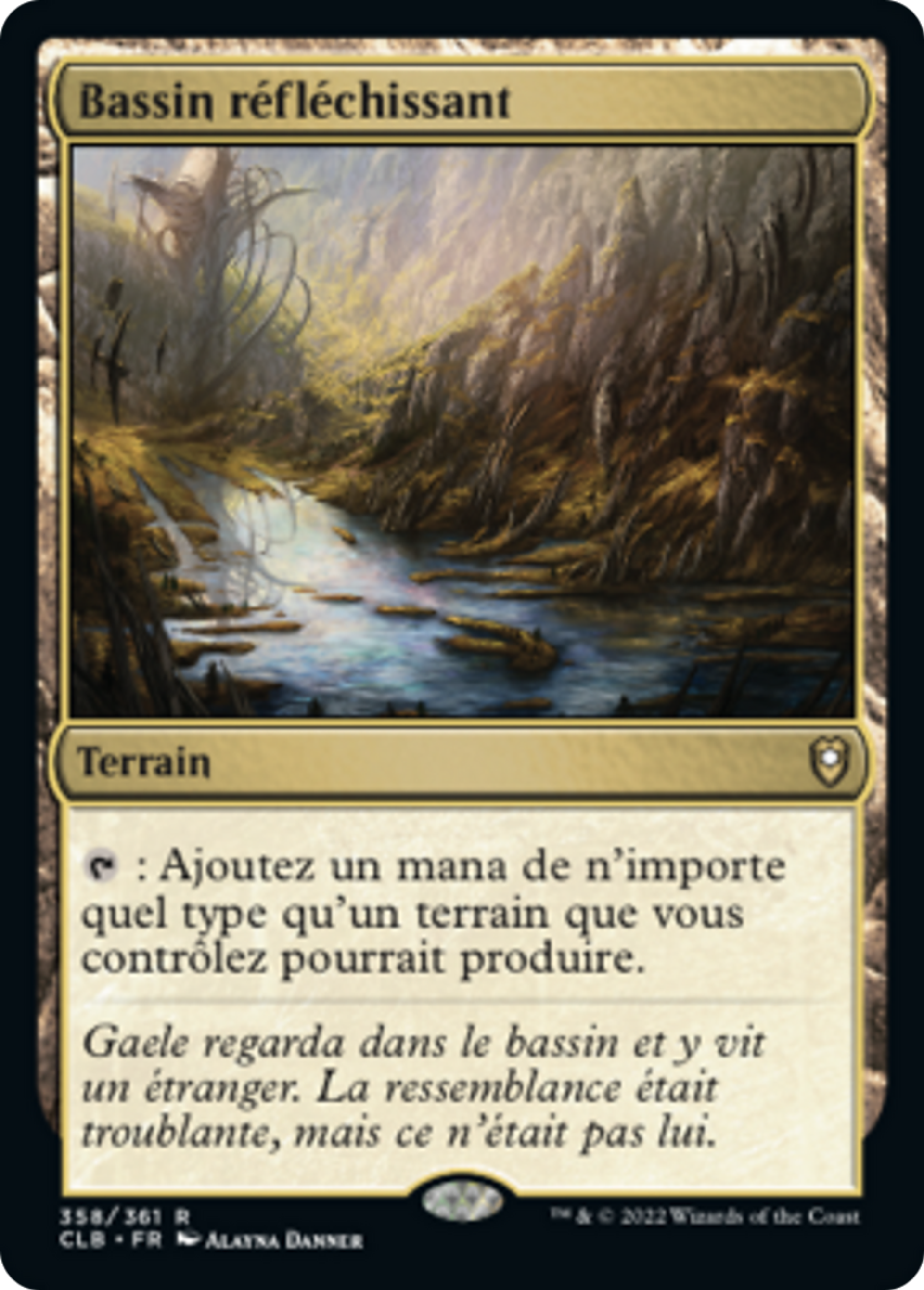 Bassin réfléchissant — Commander Legends: Battle for Baldur's Gate — Magic: The Gathering