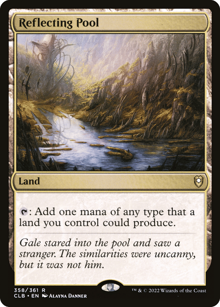 Bassin réfléchissant — Commander Legends: Battle for Baldur's Gate — Magic: The Gathering