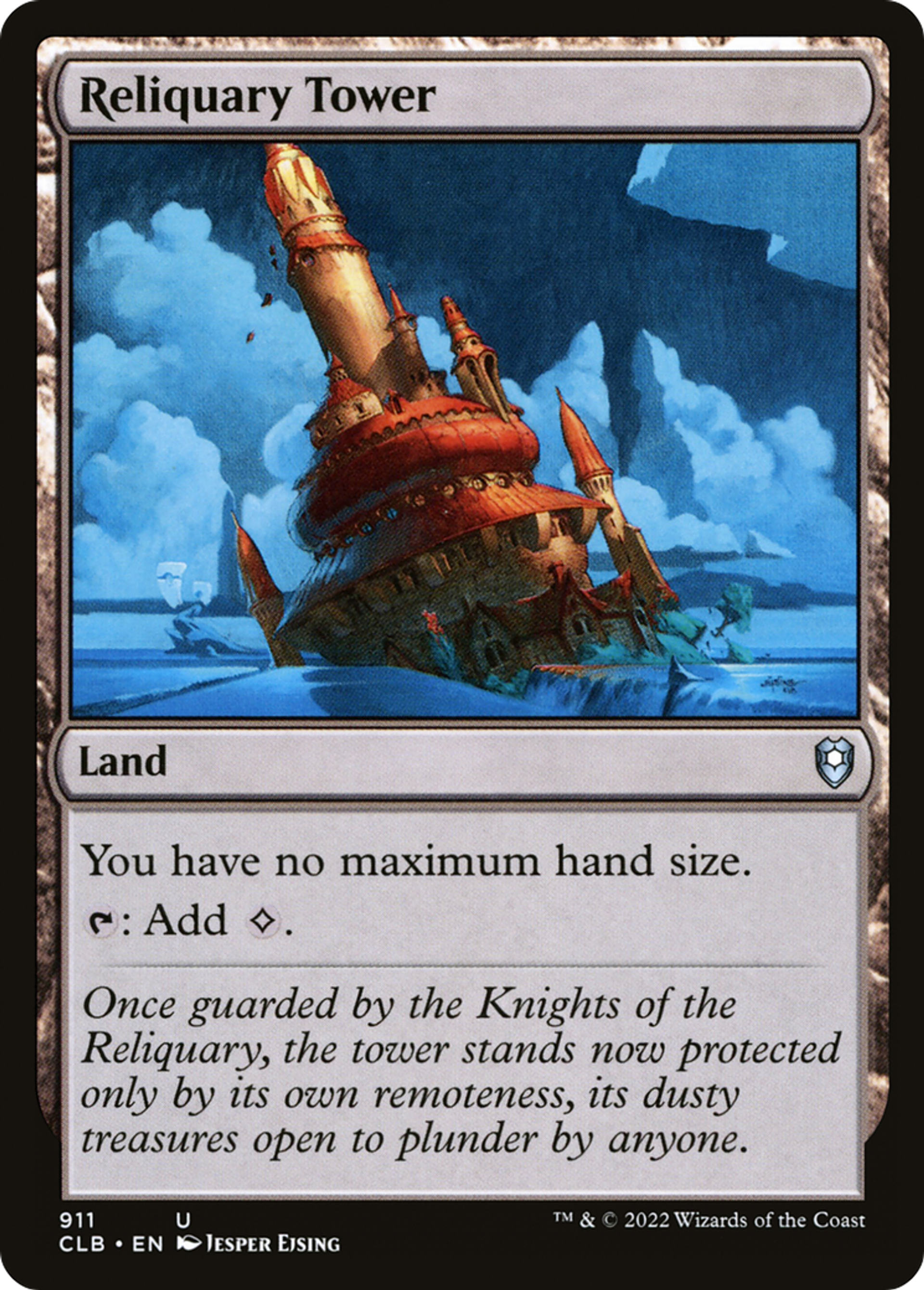 Tour du Reliquaire — Commander Legends: Battle for Baldur's Gate — Magic: The Gathering