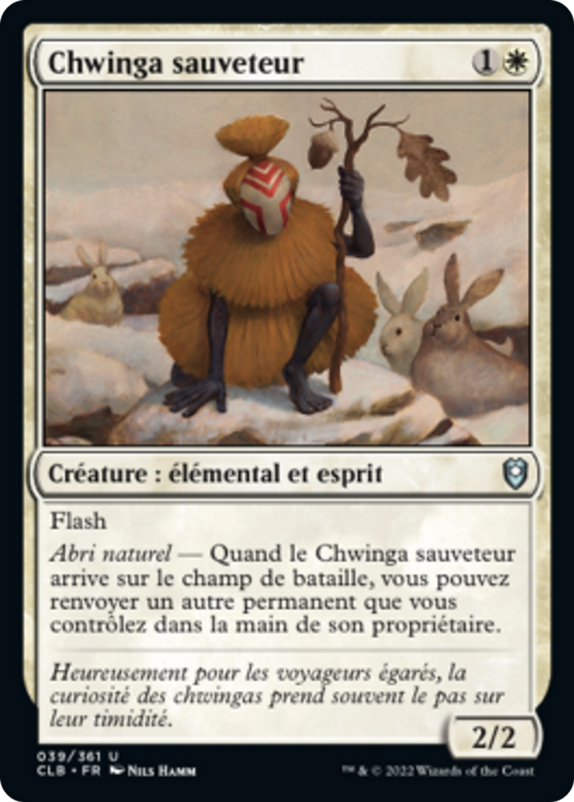 Chwinga sauveteur — Commander Legends: Battle for Baldur's Gate — Magic: The Gathering