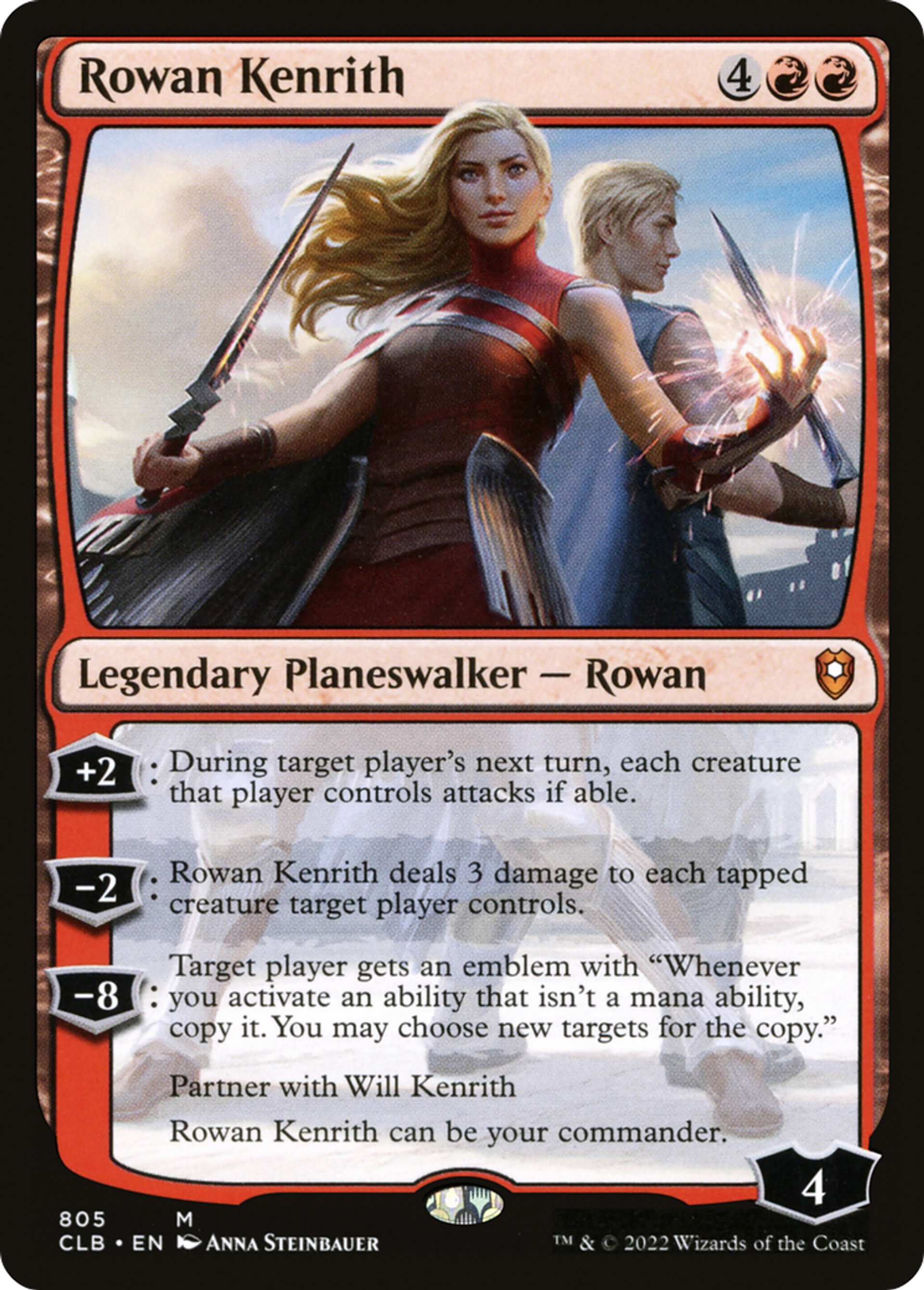 Rowan Kenrith — Commander Legends: Battle for Baldur's Gate — Magic: The Gathering