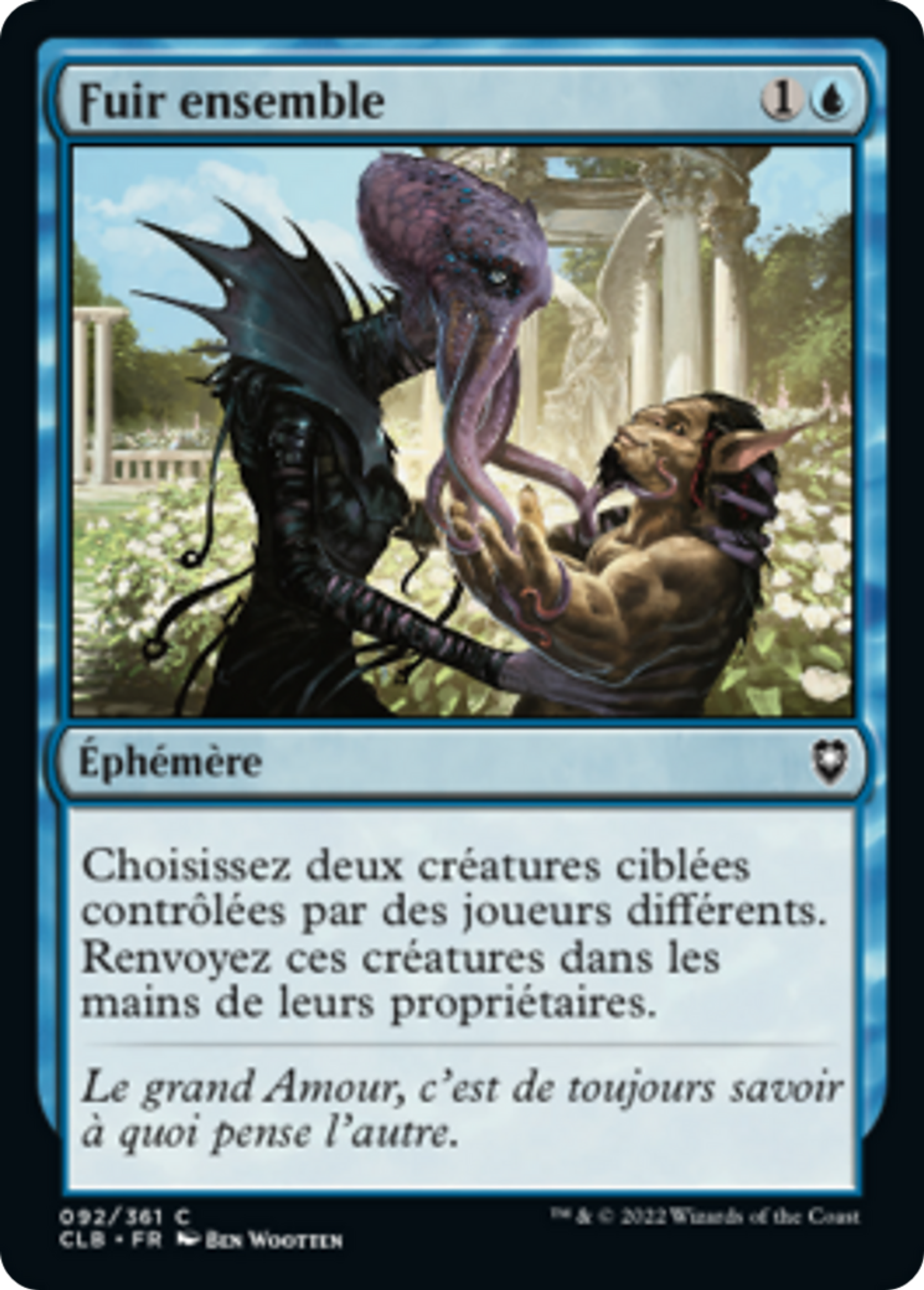 Fuir ensemble — Commander Legends: Battle for Baldur's Gate — Magic: The Gathering