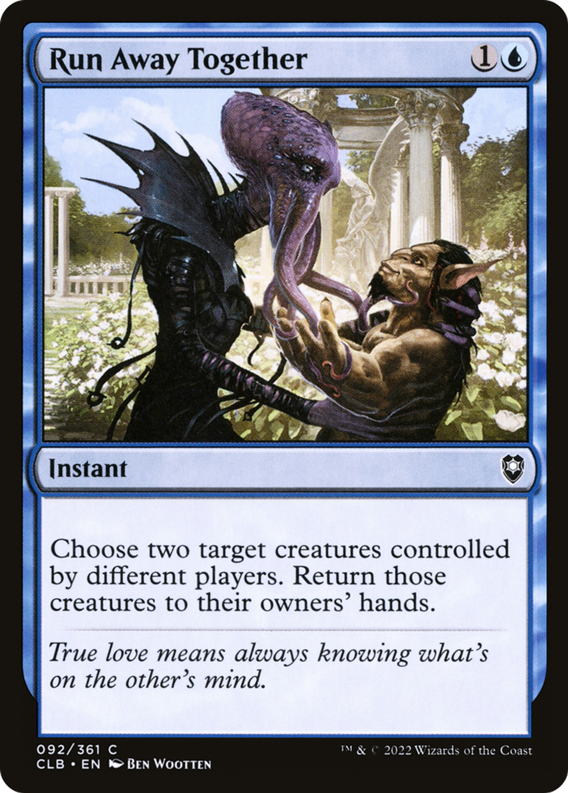 Run Away Together — Commander Legends: Battle for Baldur's Gate — Magic: The Gathering