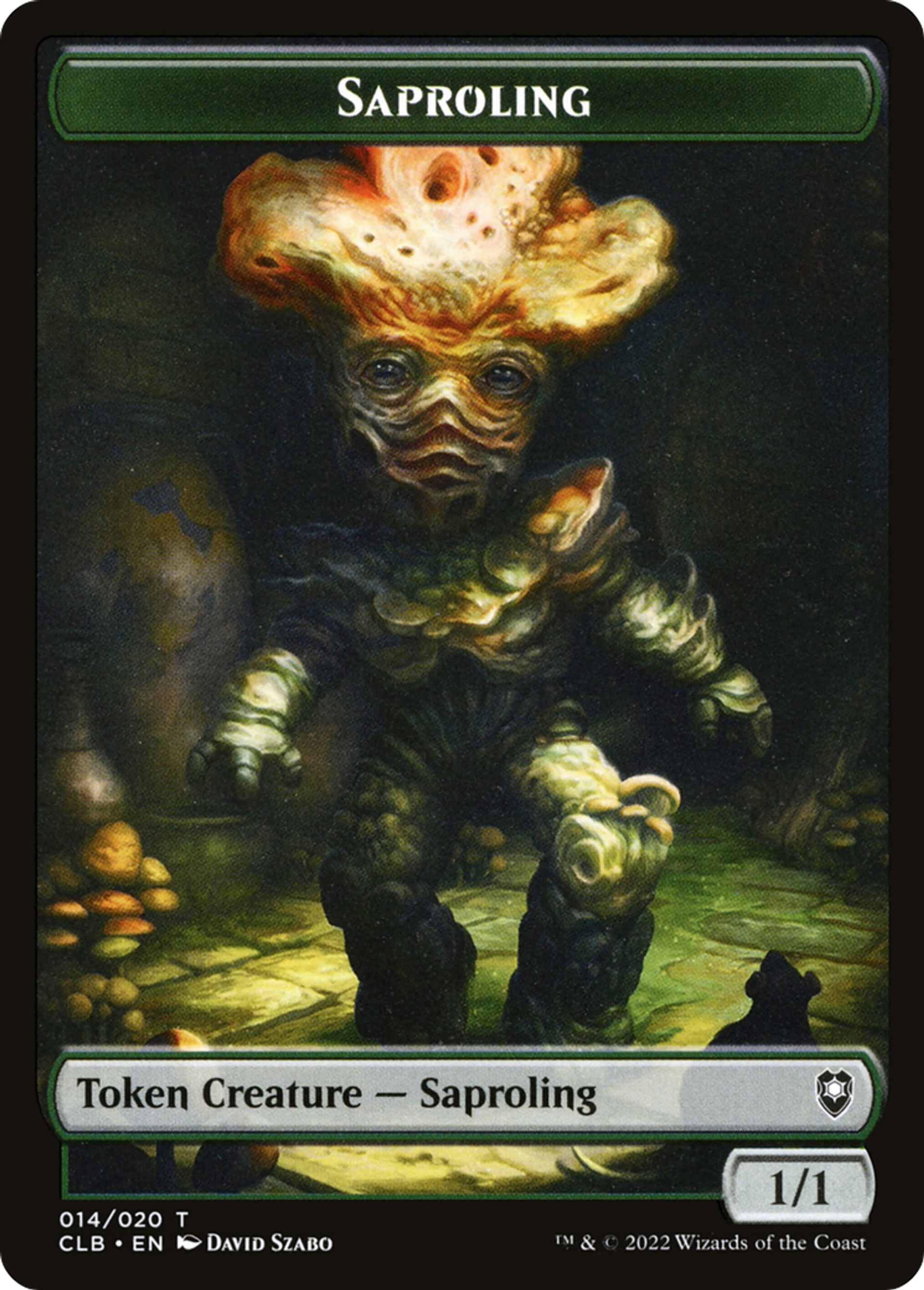 Saproling — Commander Legends: Battle for Baldur's Gate — Magic: The Gathering