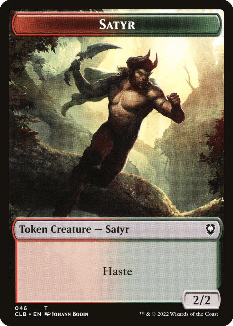 Satyr — Commander Legends: Battle for Baldur's Gate — Magic: The Gathering