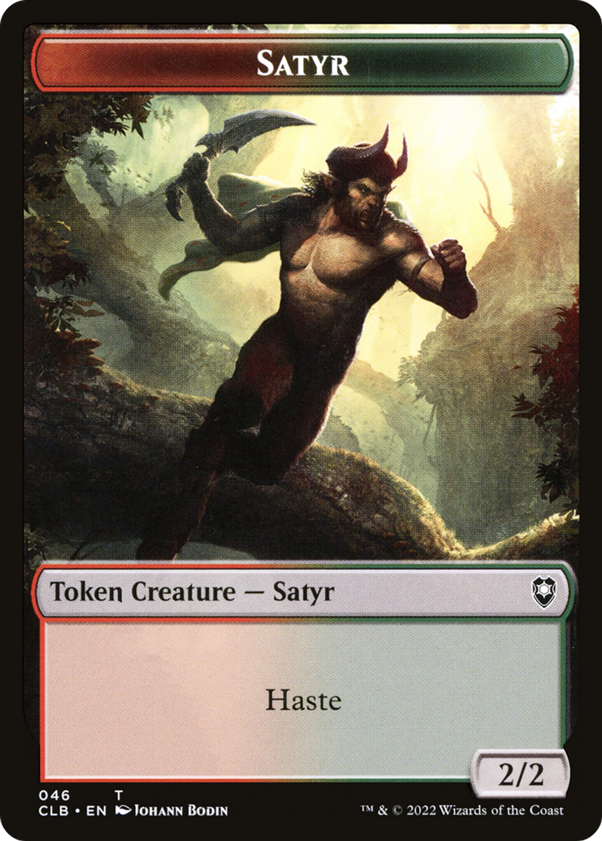 Satyr — Commander Legends: Battle for Baldur's Gate — Magic: The Gathering