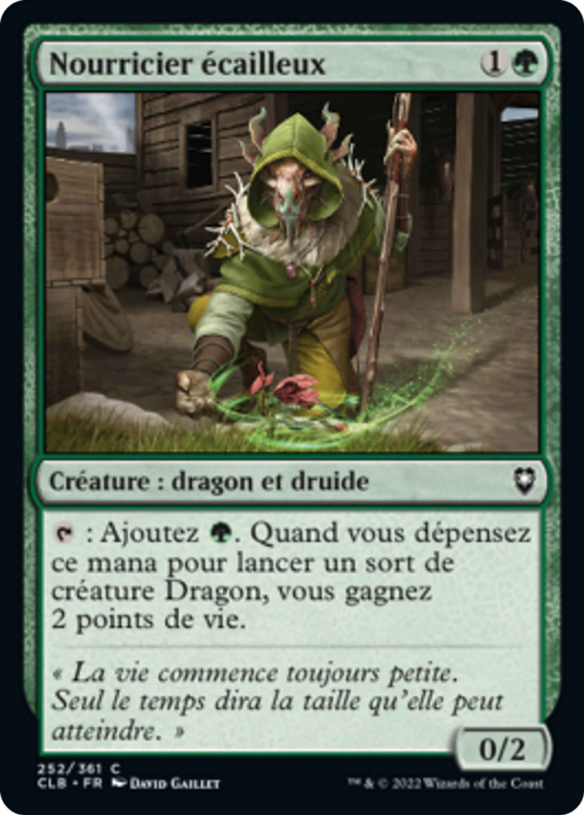 Nourricier écailleux — Commander Legends: Battle for Baldur's Gate — Magic: The Gathering