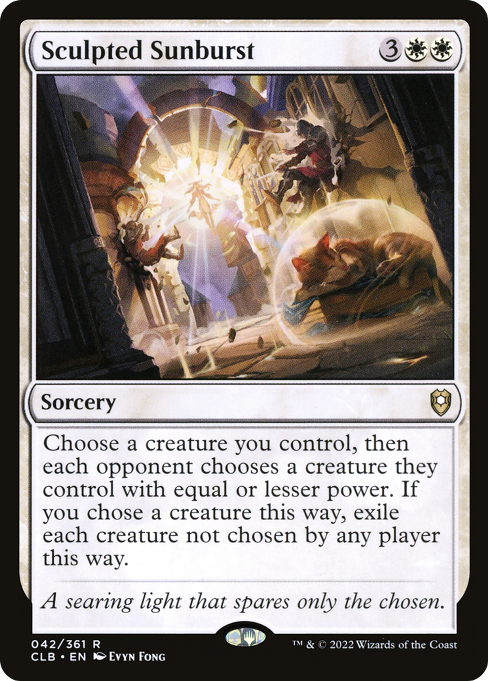 Sculpted Sunburst — Commander Legends: Battle for Baldur's Gate — Magic: The Gathering