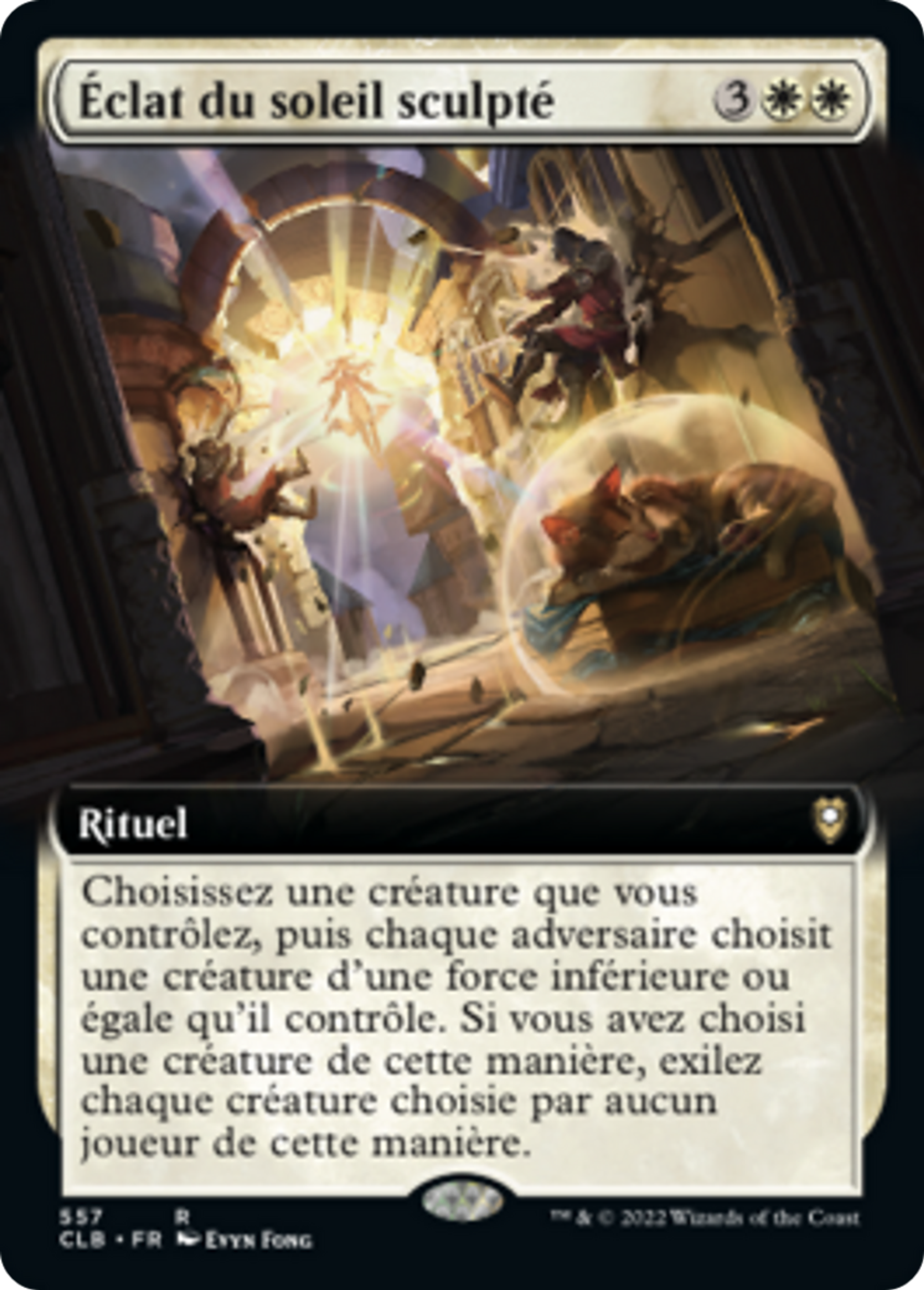 Éclat du soleil sculpté — Commander Legends: Battle for Baldur's Gate — Magic: The Gathering