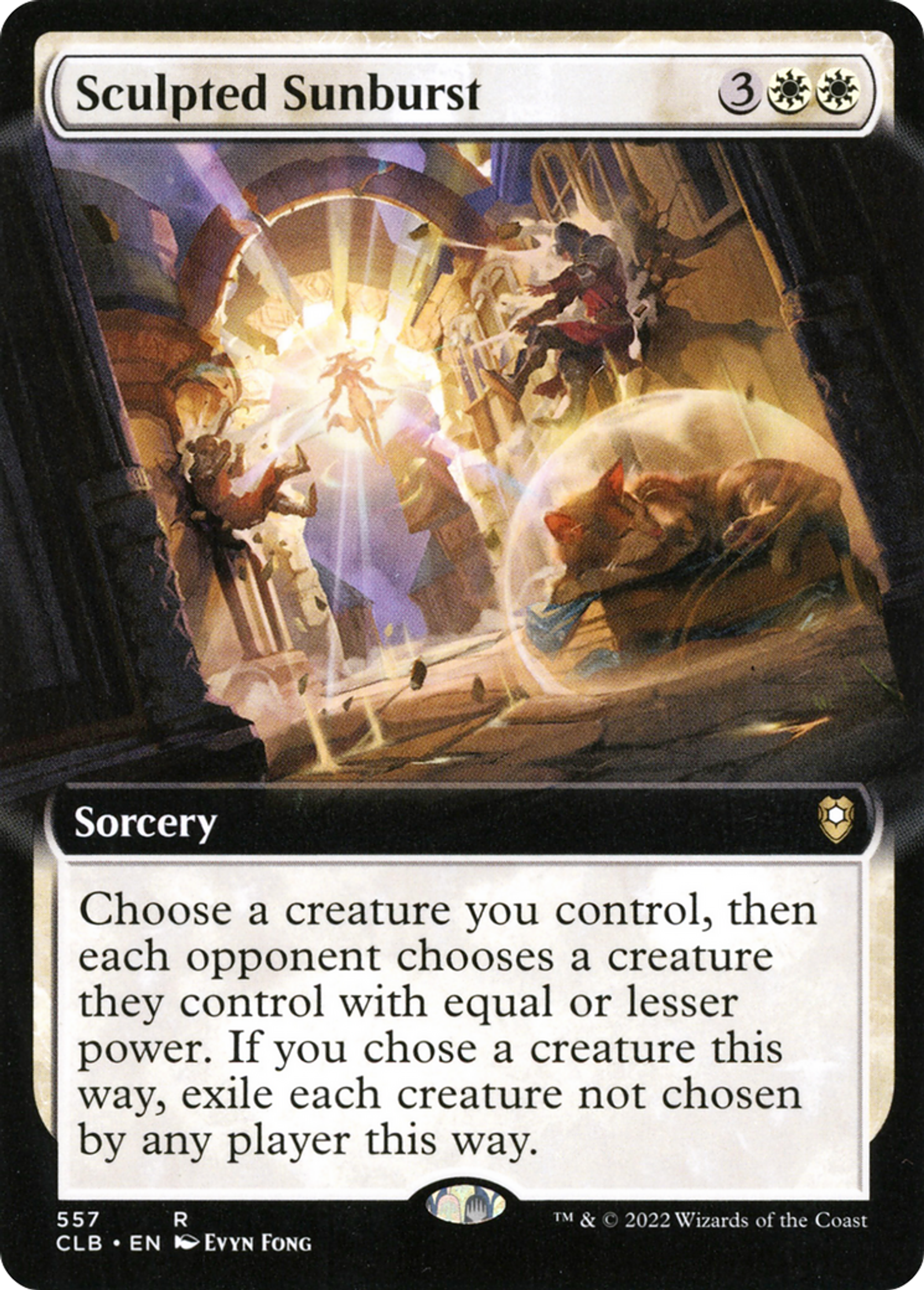 Sculpted Sunburst — Commander Legends: Battle for Baldur's Gate — Magic: The Gathering
