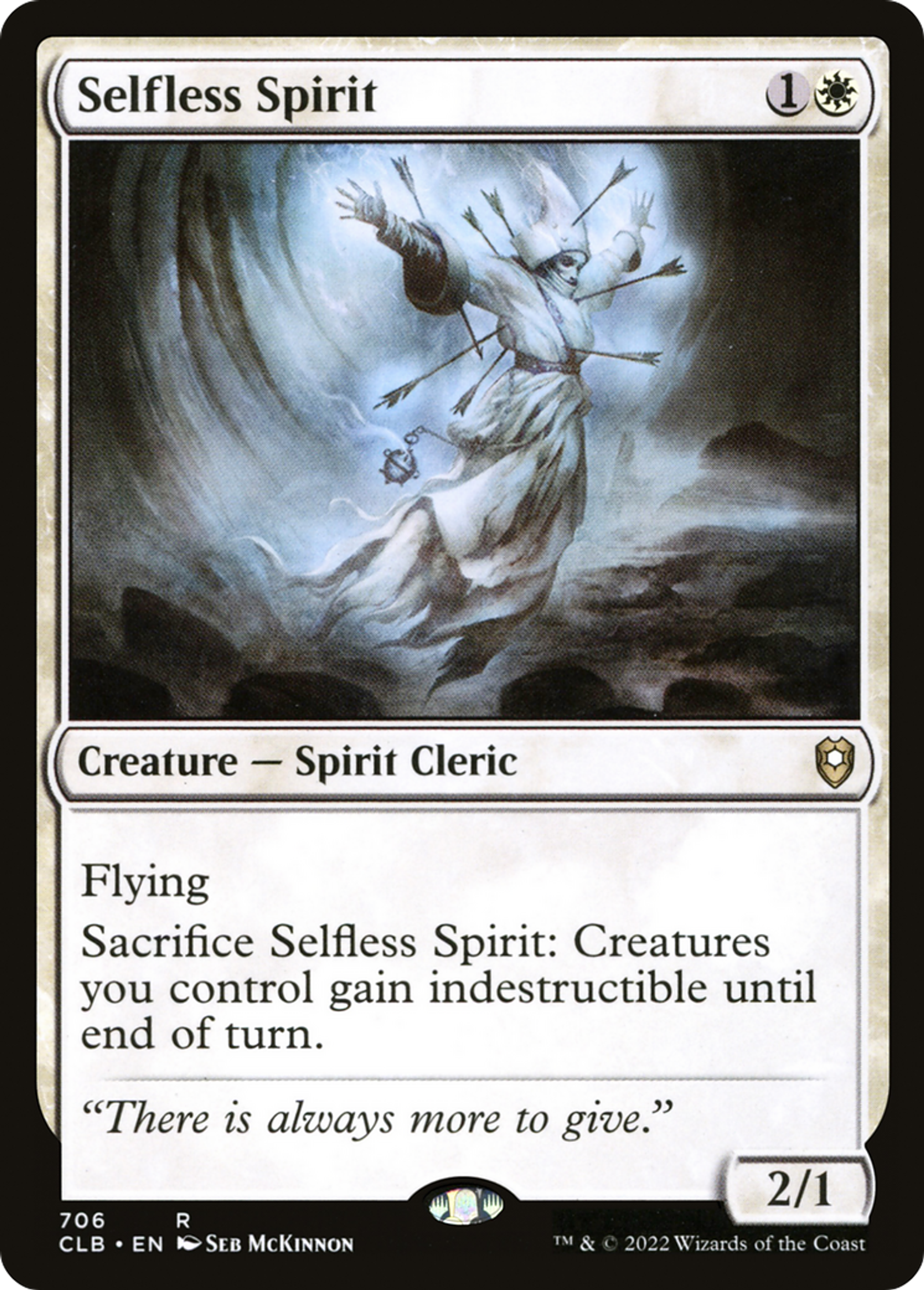 Selfless Spirit — Commander Legends: Battle for Baldur's Gate — Magic: The Gathering