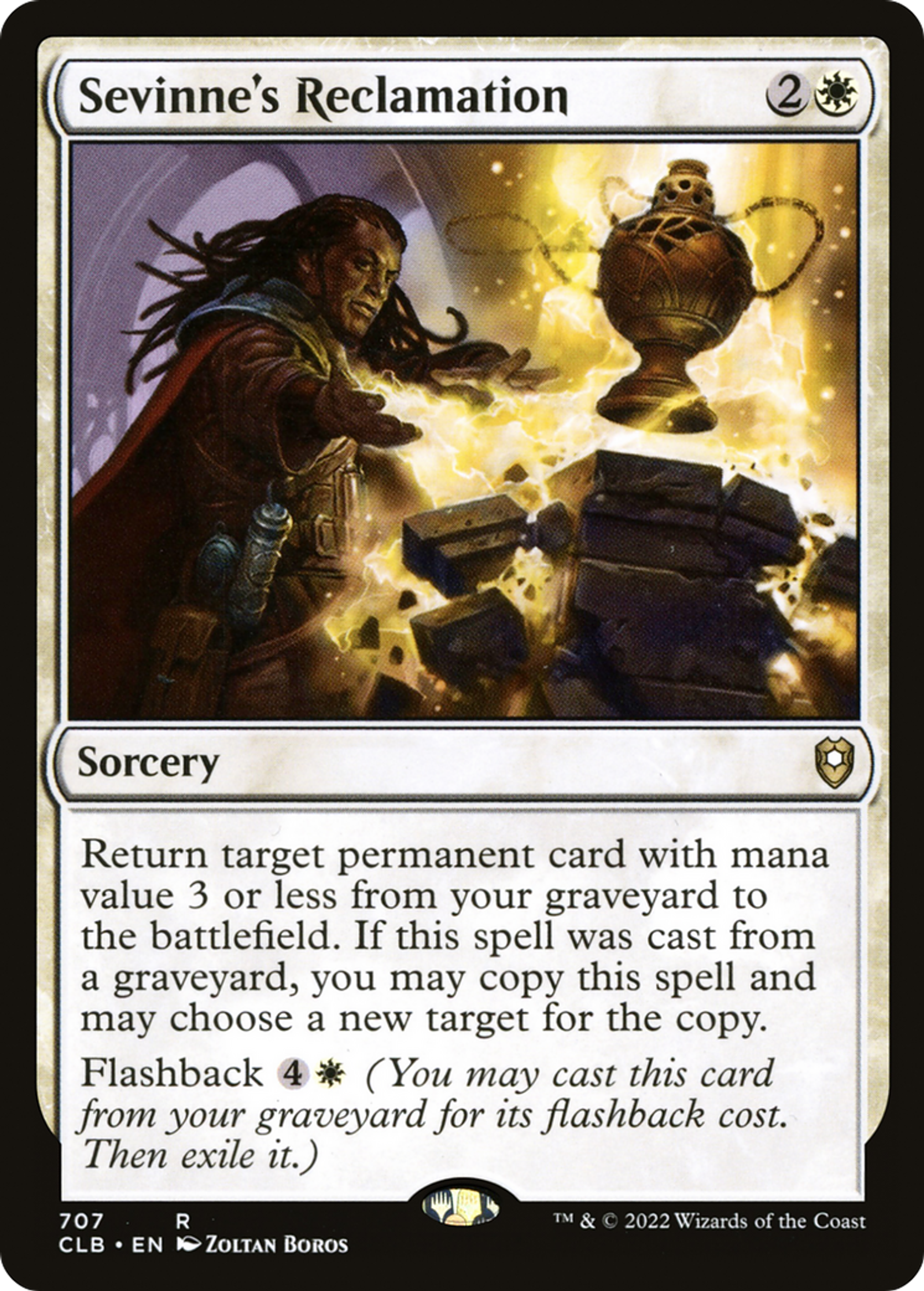 Sevinne's Reclamation — Commander Legends: Battle for Baldur's Gate — Magic: The Gathering