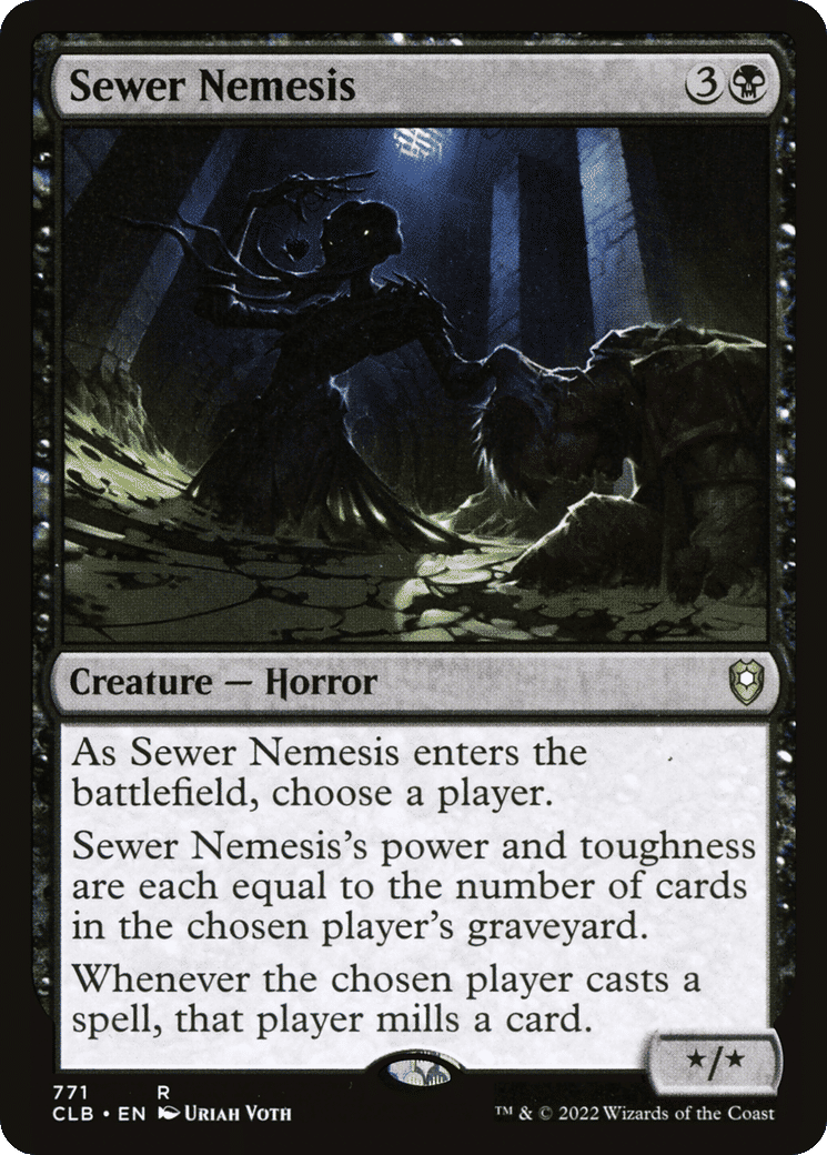 Sewer Nemesis — Commander Legends: Battle for Baldur's Gate — Magic: The Gathering