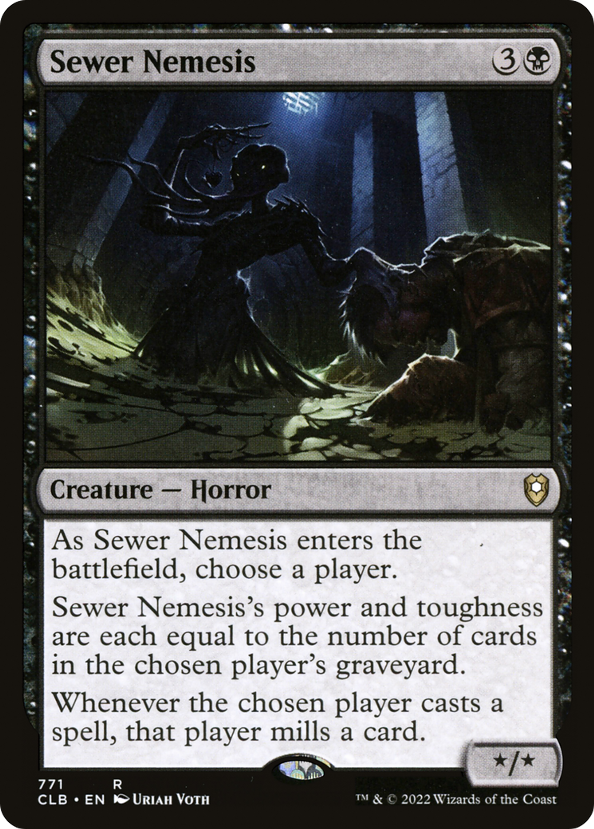 Sewer Nemesis — Commander Legends: Battle for Baldur's Gate — Magic: The Gathering