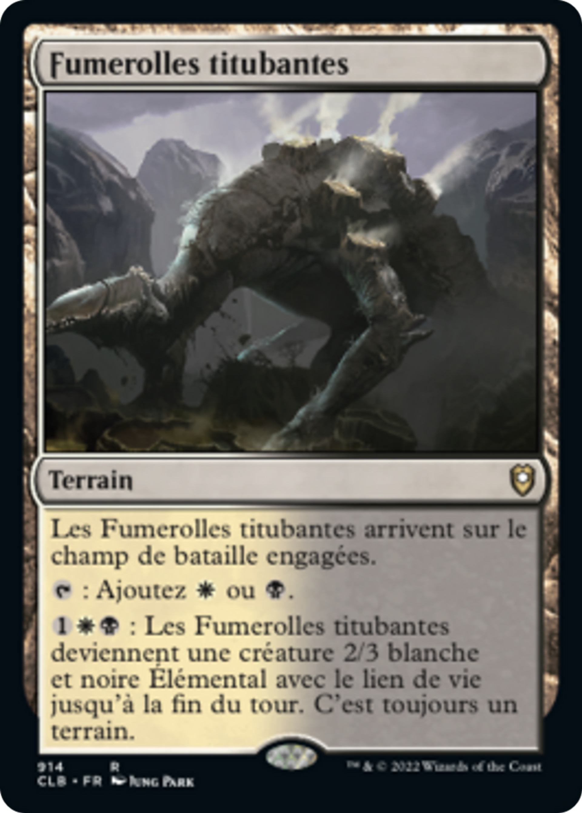 Fumerolles titubantes — Commander Legends: Battle for Baldur's Gate — Magic: The Gathering
