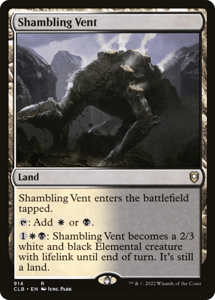 Shambling Vent — Commander Legends: Battle for Baldur's Gate — Magic: The Gathering