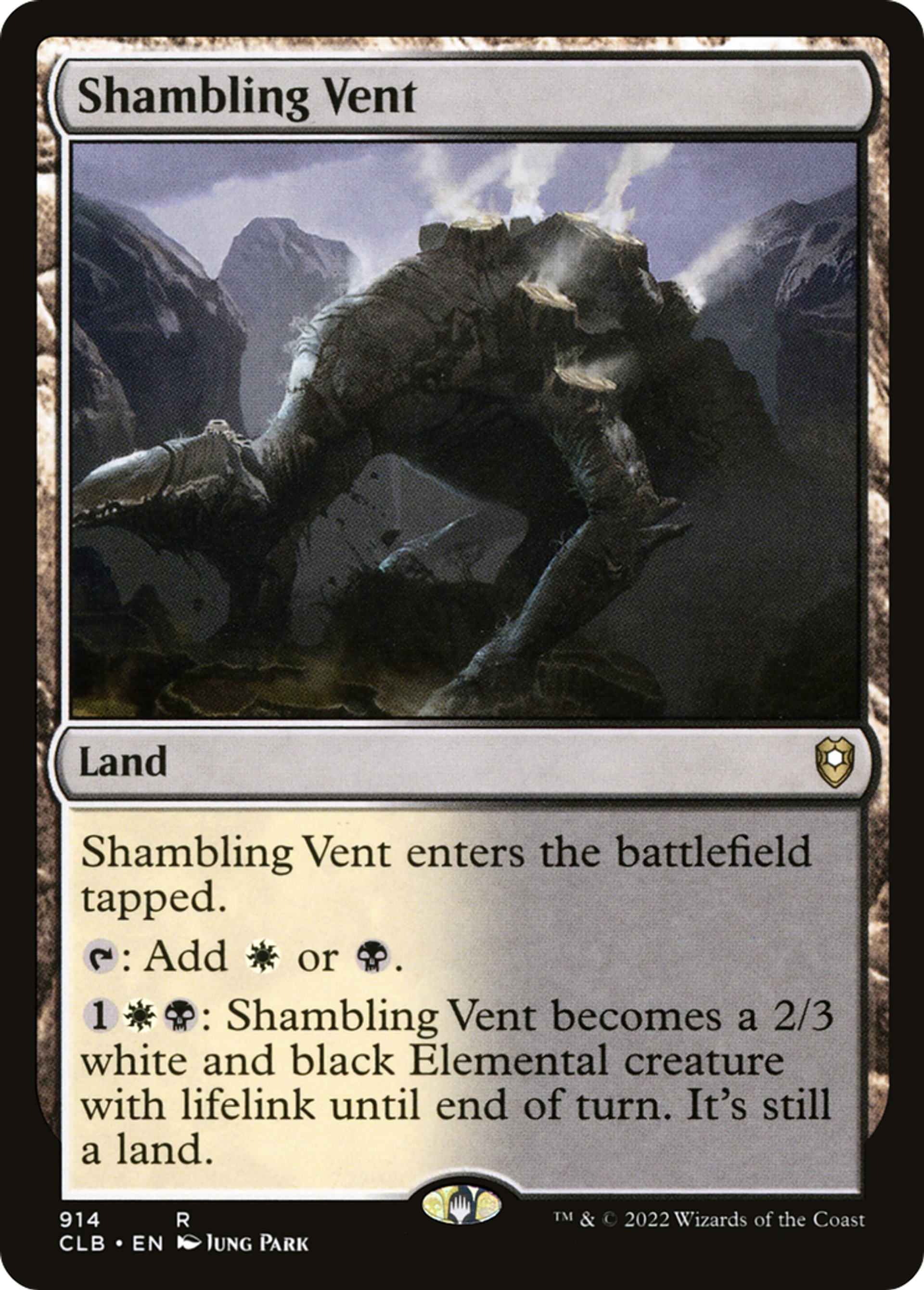 Fumerolles titubantes — Commander Legends: Battle for Baldur's Gate — Magic: The Gathering