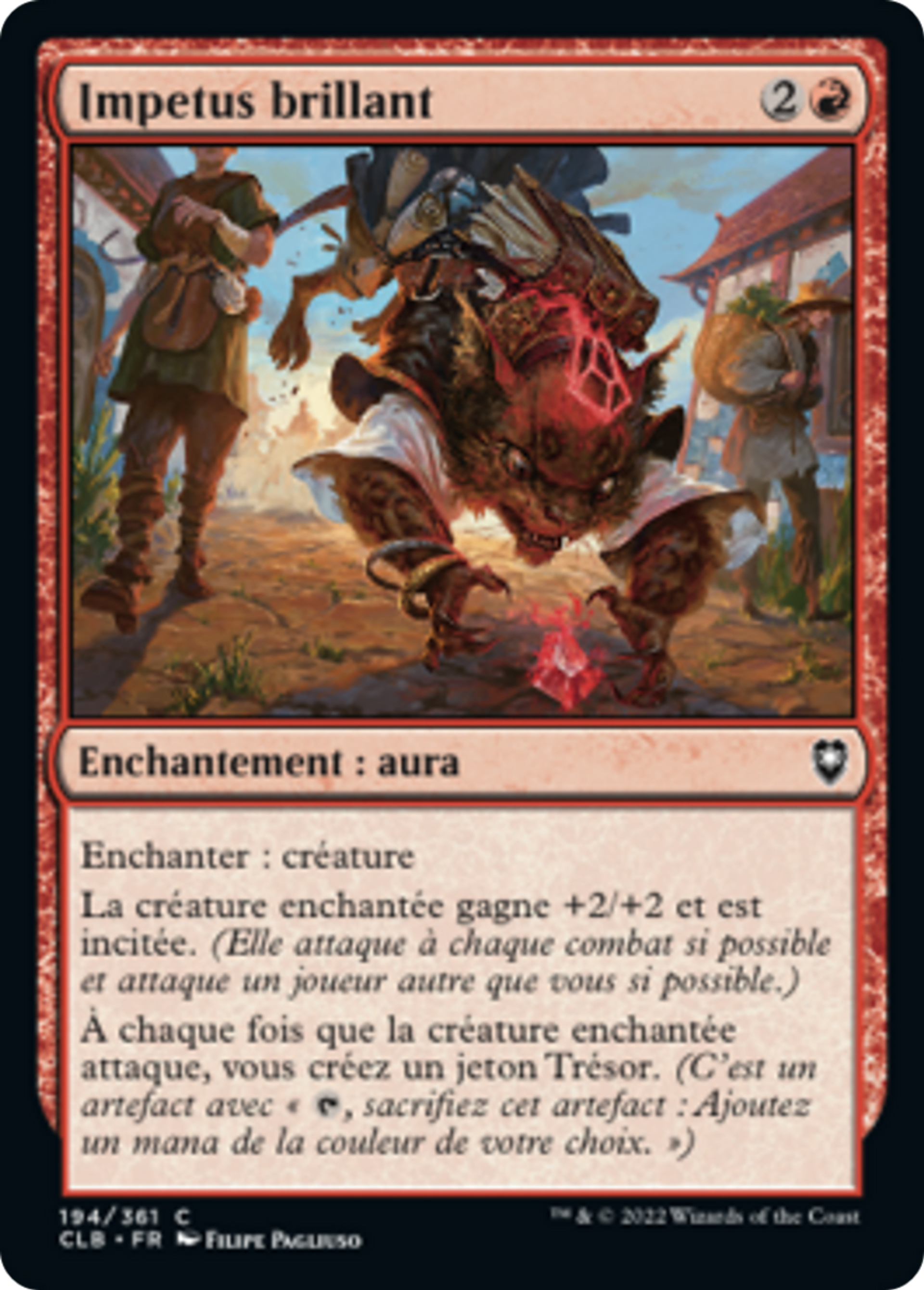Impetus brillant — Commander Legends: Battle for Baldur's Gate — Magic: The Gathering