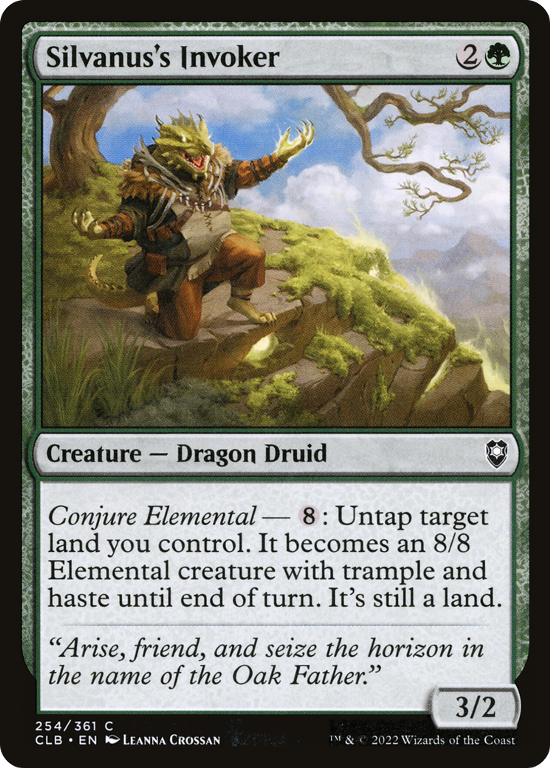 Silvanus's Invoker — Commander Legends: Battle for Baldur's Gate — Magic: The Gathering