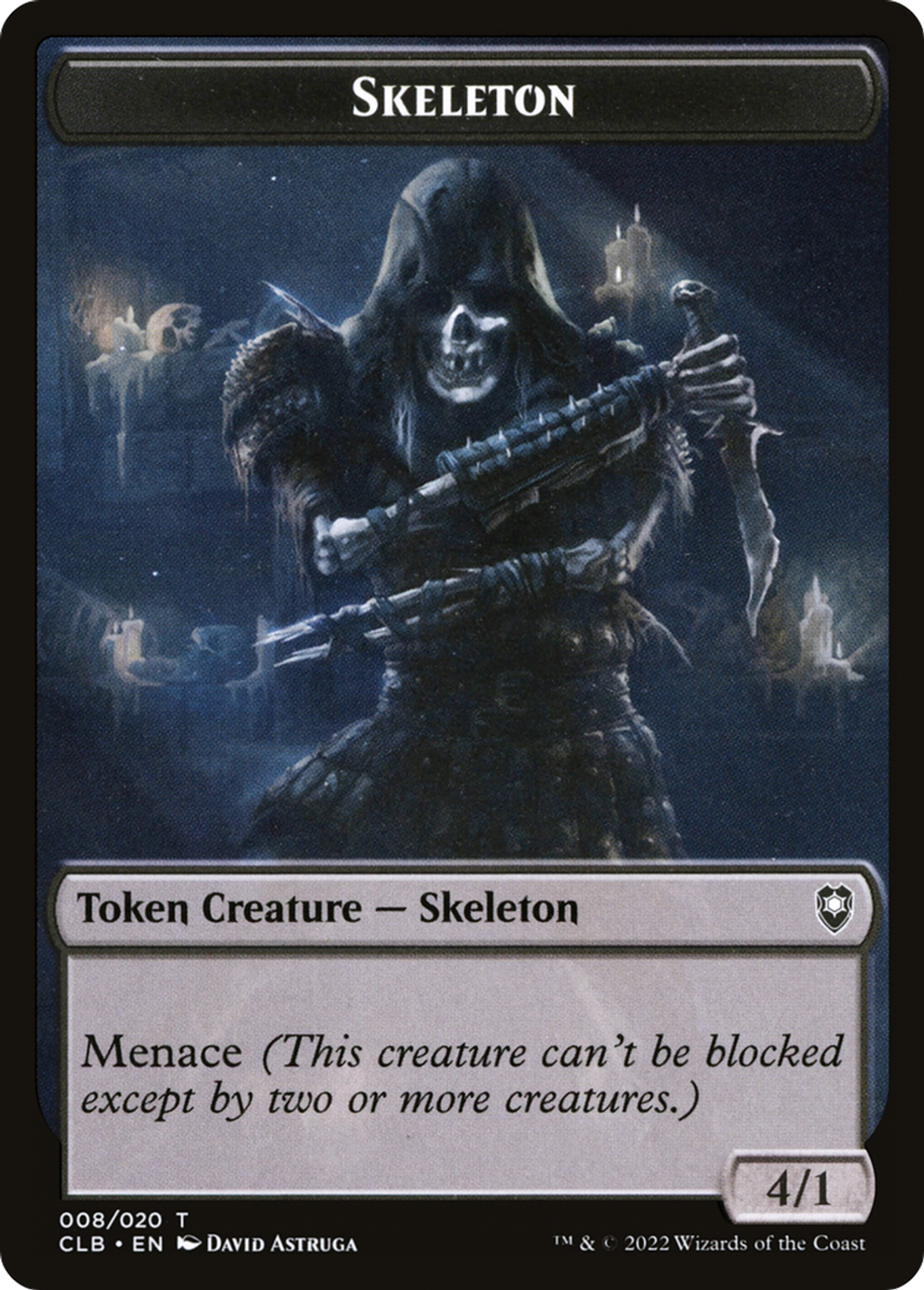 Skeleton — Commander Legends: Battle for Baldur's Gate — Magic: The Gathering