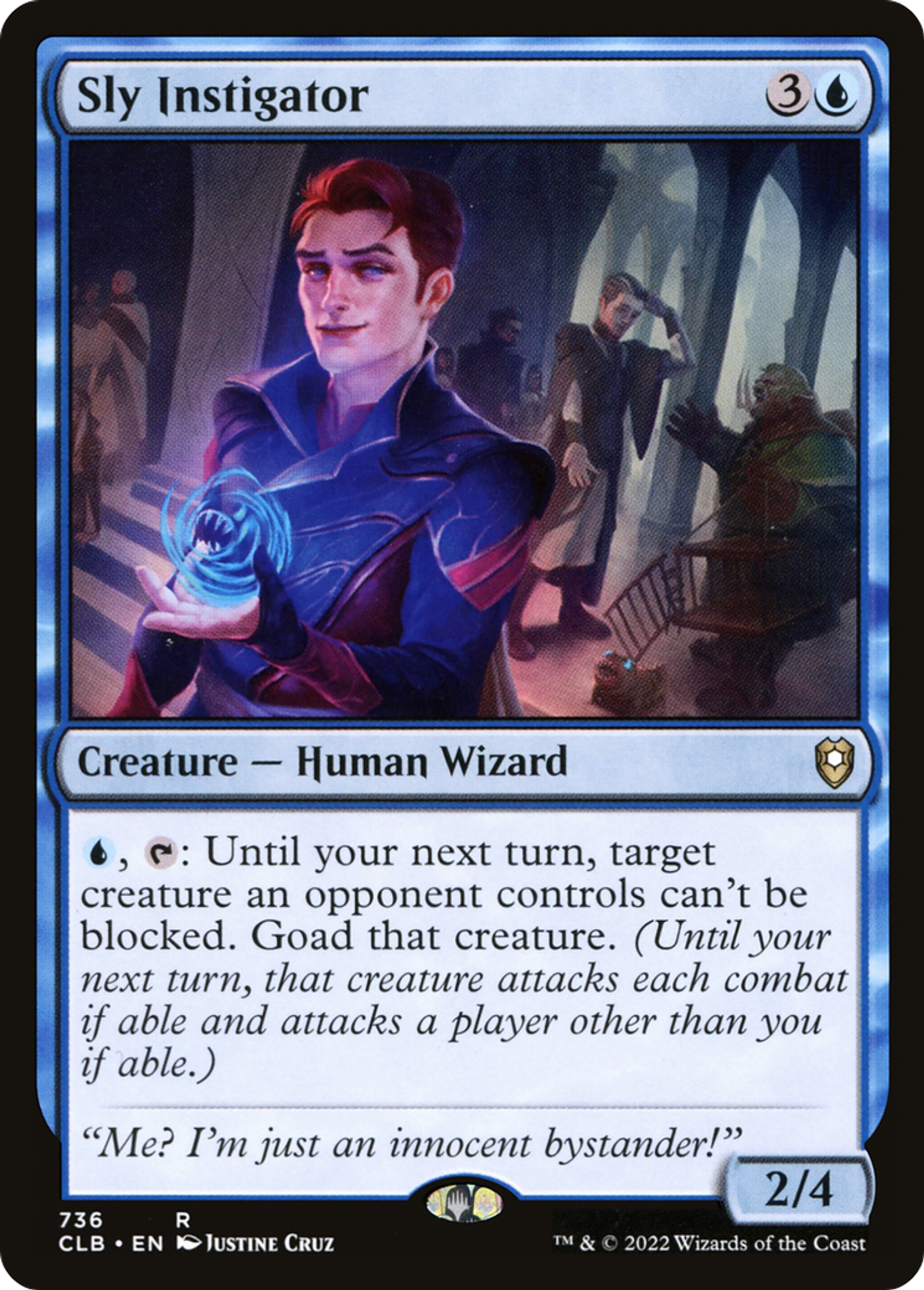 Sly Instigator — Commander Legends: Battle for Baldur's Gate — Magic: The Gathering