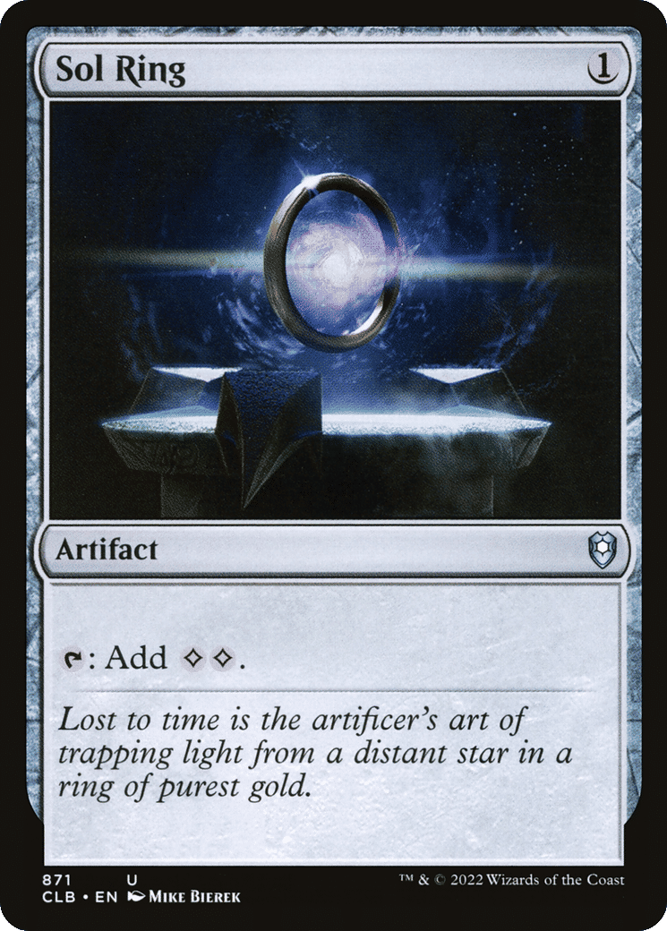Sol Ring — Commander Legends: Battle for Baldur's Gate — Magic: The Gathering
