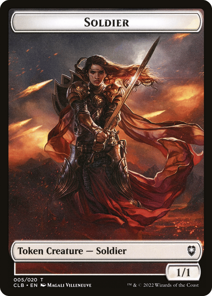 Soldier — Commander Legends: Battle for Baldur's Gate — Magic: The Gathering