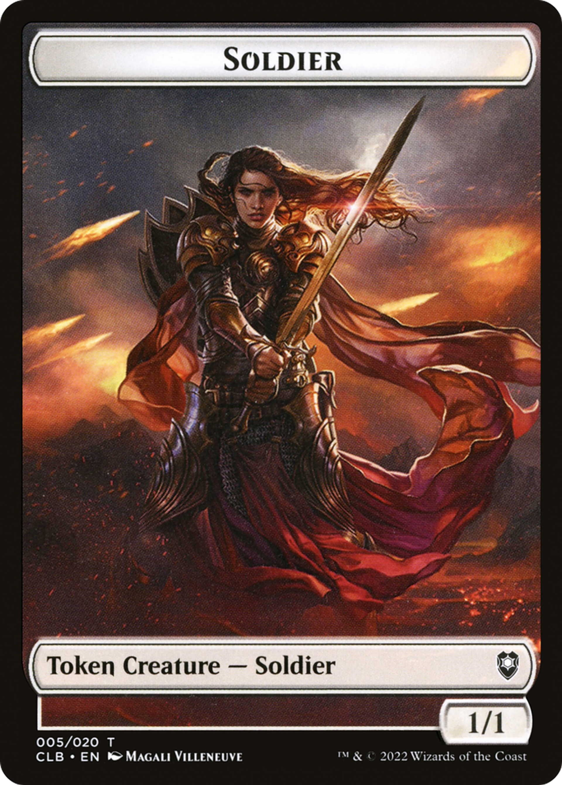 Soldier — Commander Legends: Battle for Baldur's Gate — Magic: The Gathering